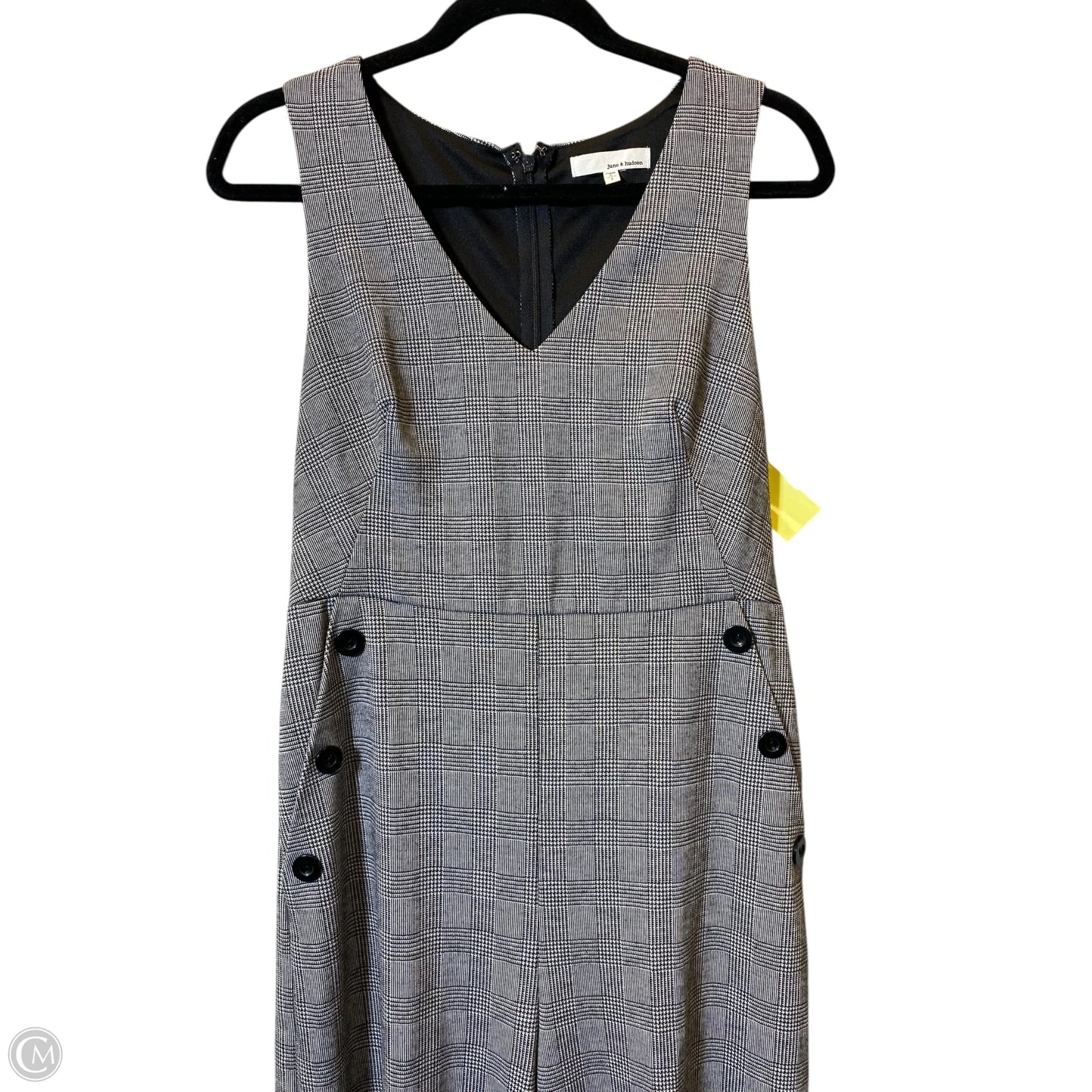 Jumpsuit By June & Hudson In Checkered Pattern, Size: M