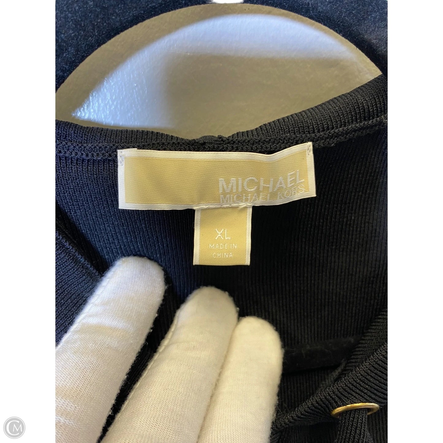 Jacket Other By Michael By Michael Kors In Black & White, Size: Xl