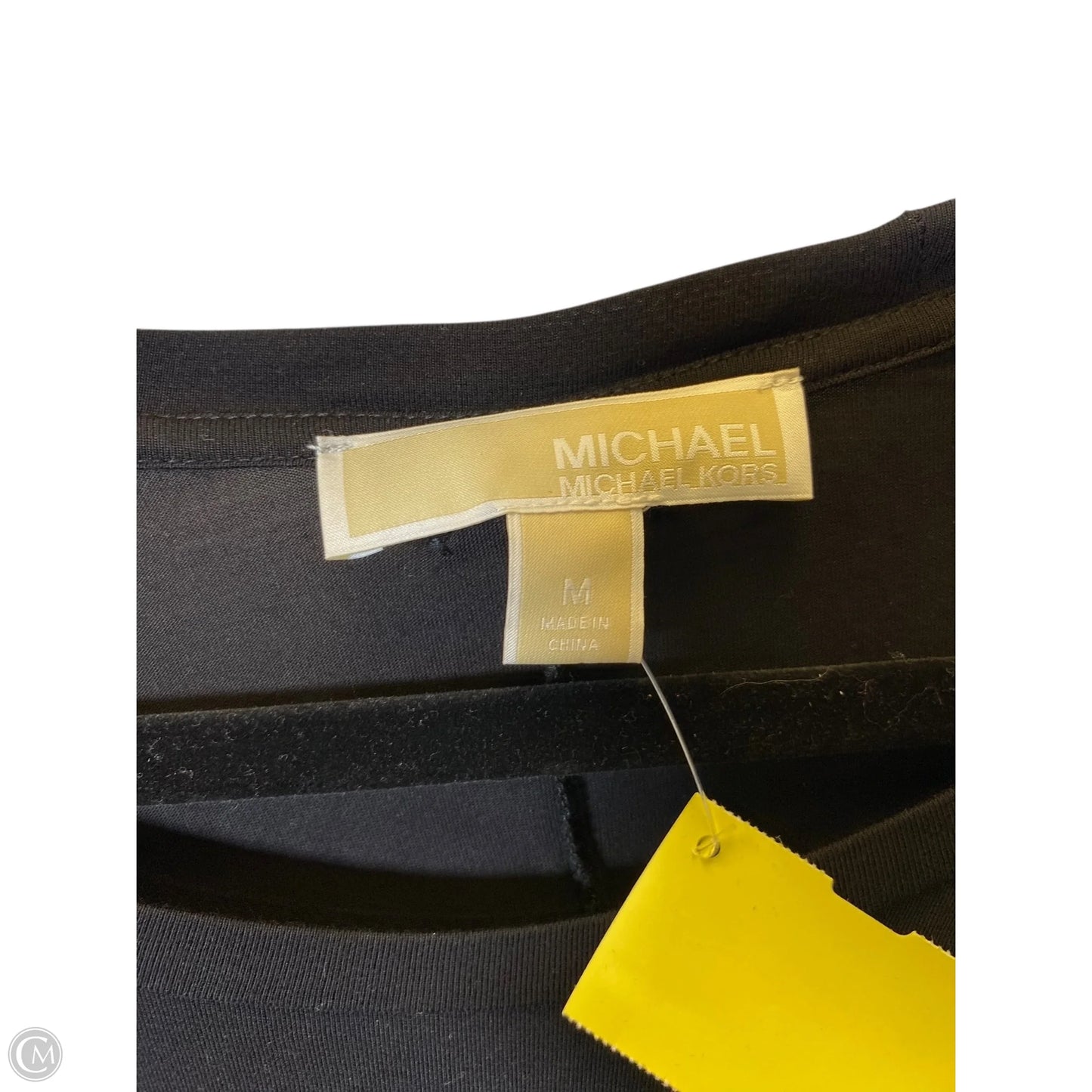 Top Long Sleeve By Michael By Michael Kors In Black, Size: M