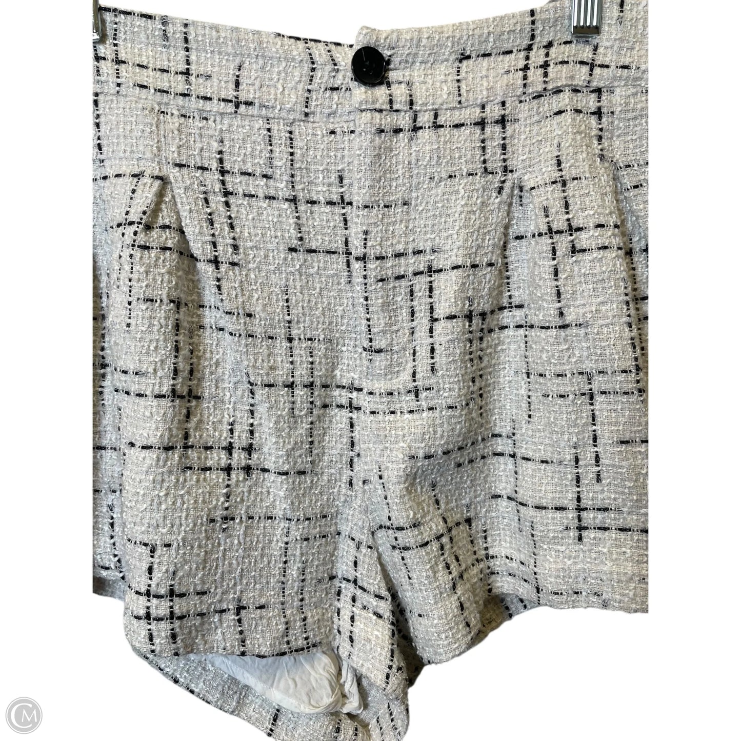 Shorts By Maeve In Black & White, Size: 14