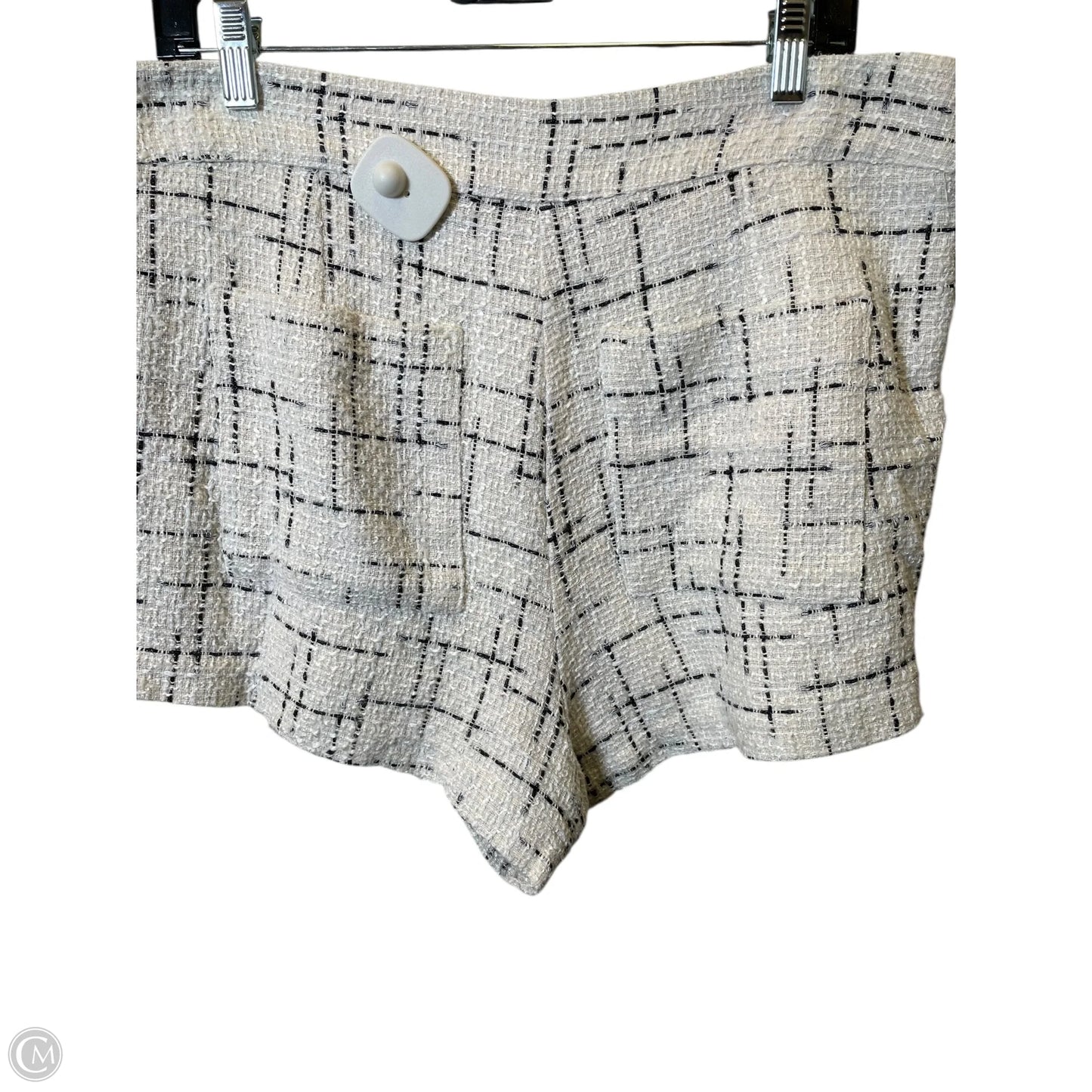 Shorts By Maeve In Black & White, Size: 14