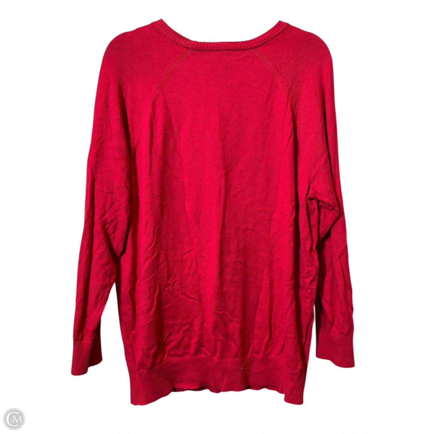 Sweater By Torrid In Red, Size: 1x