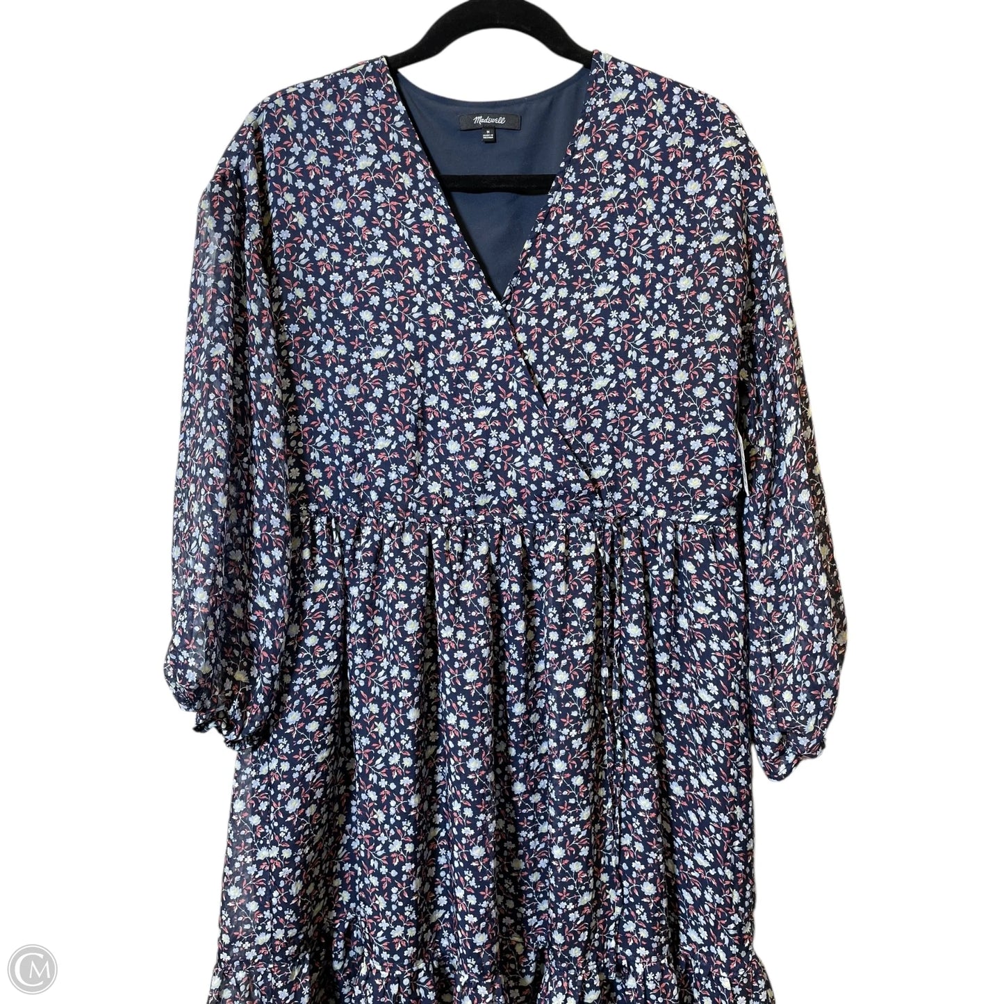 Dress Casual Midi By Madewell In Multi-colored, Size: M