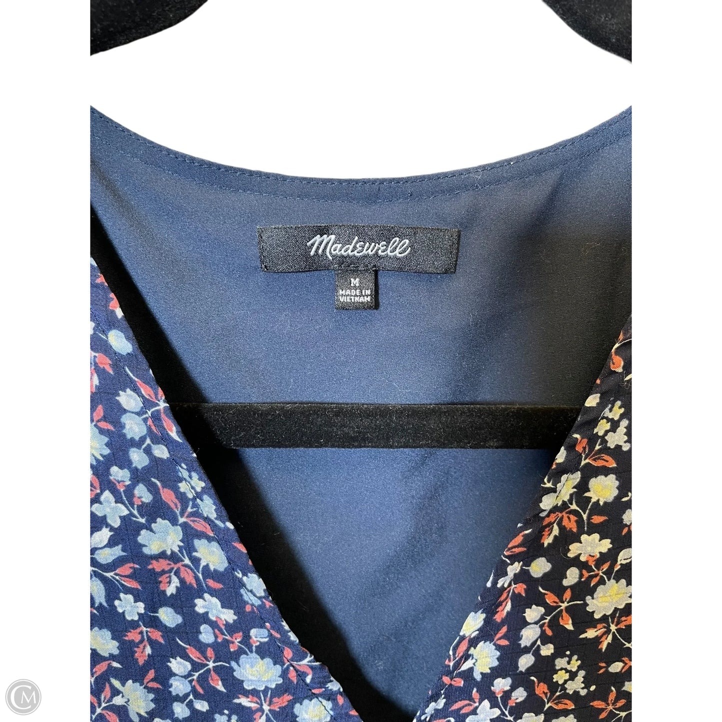 Dress Casual Midi By Madewell In Multi-colored, Size: M