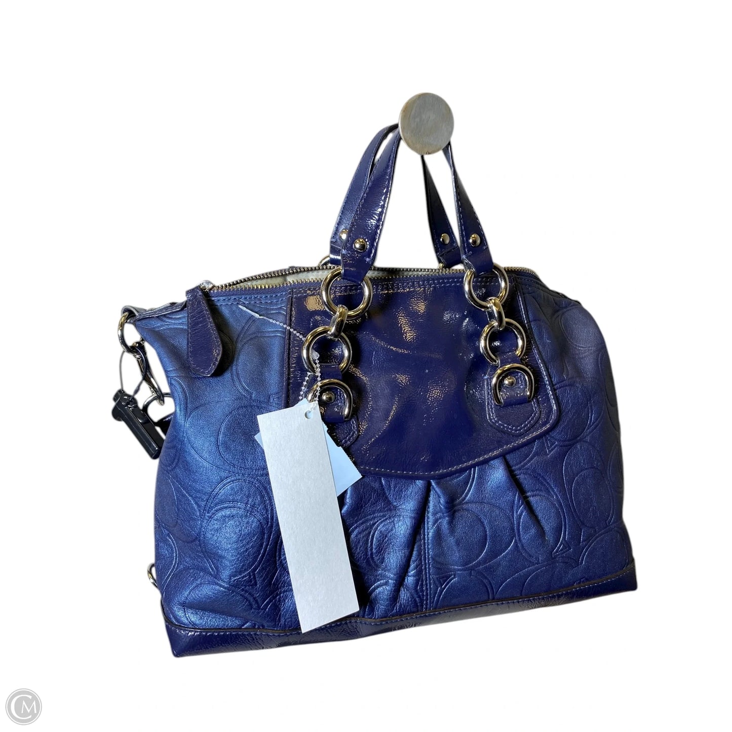 Handbag Designer By Coach, Size: Medium