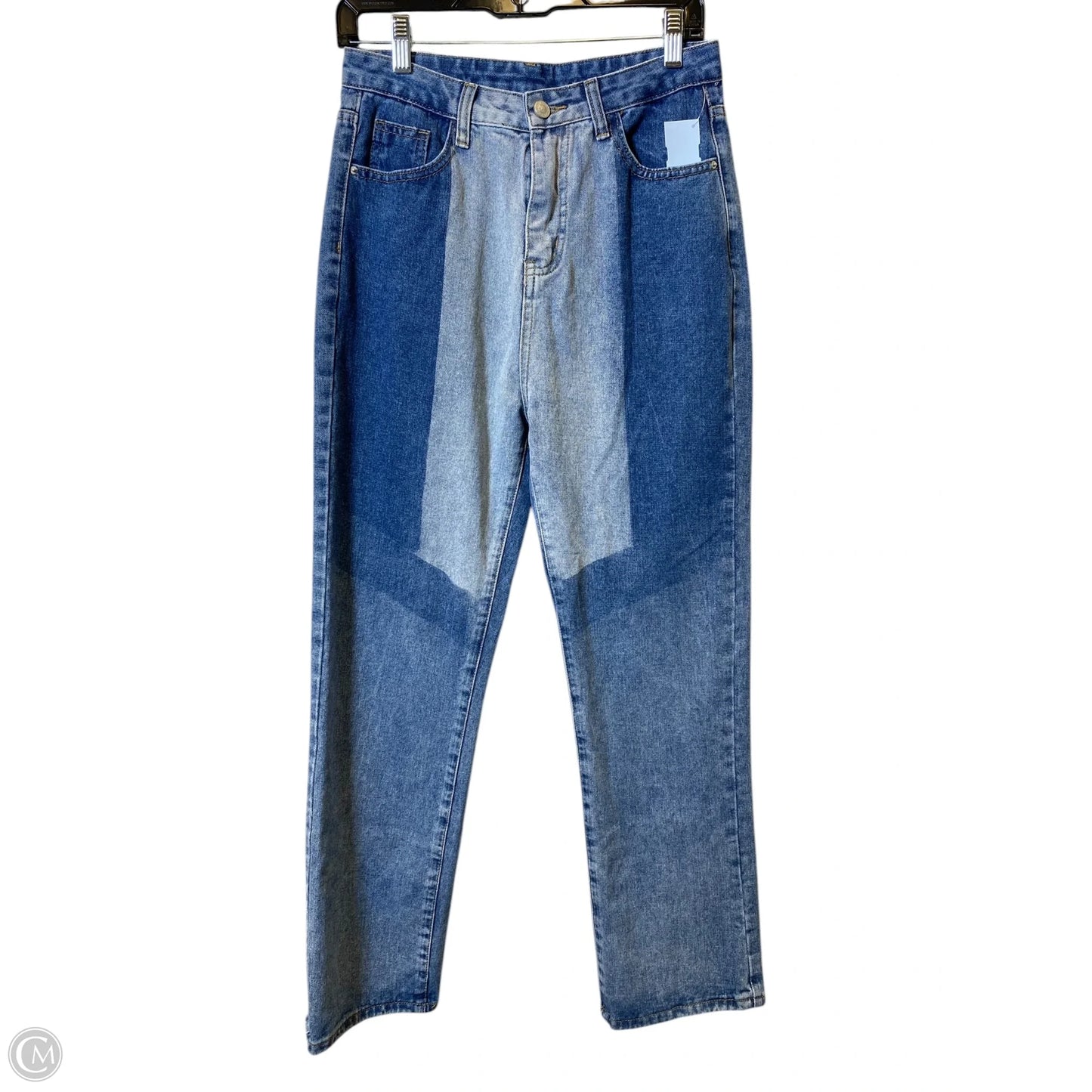 Jeans Straight By Princess Polly In Blue Denim, Size: 6