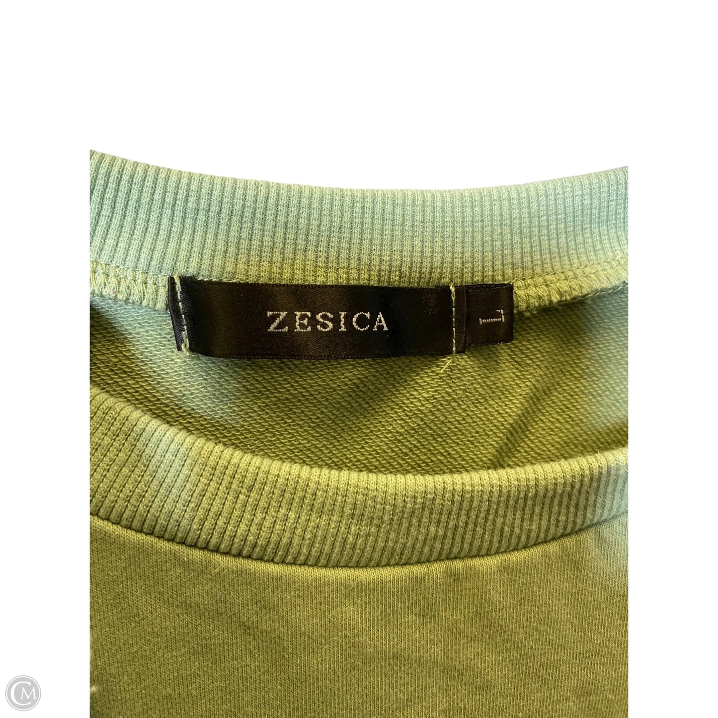 Sweater 2pc By Zesica In Green, Size: L