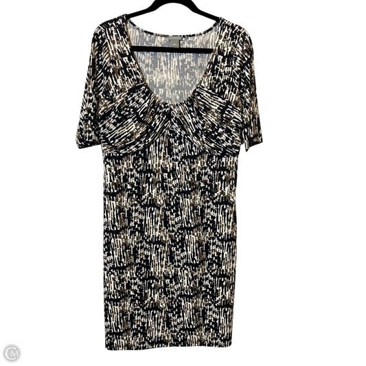 Dress Casual Midi By Ann Taylor In Multi-colored, Size: 12
