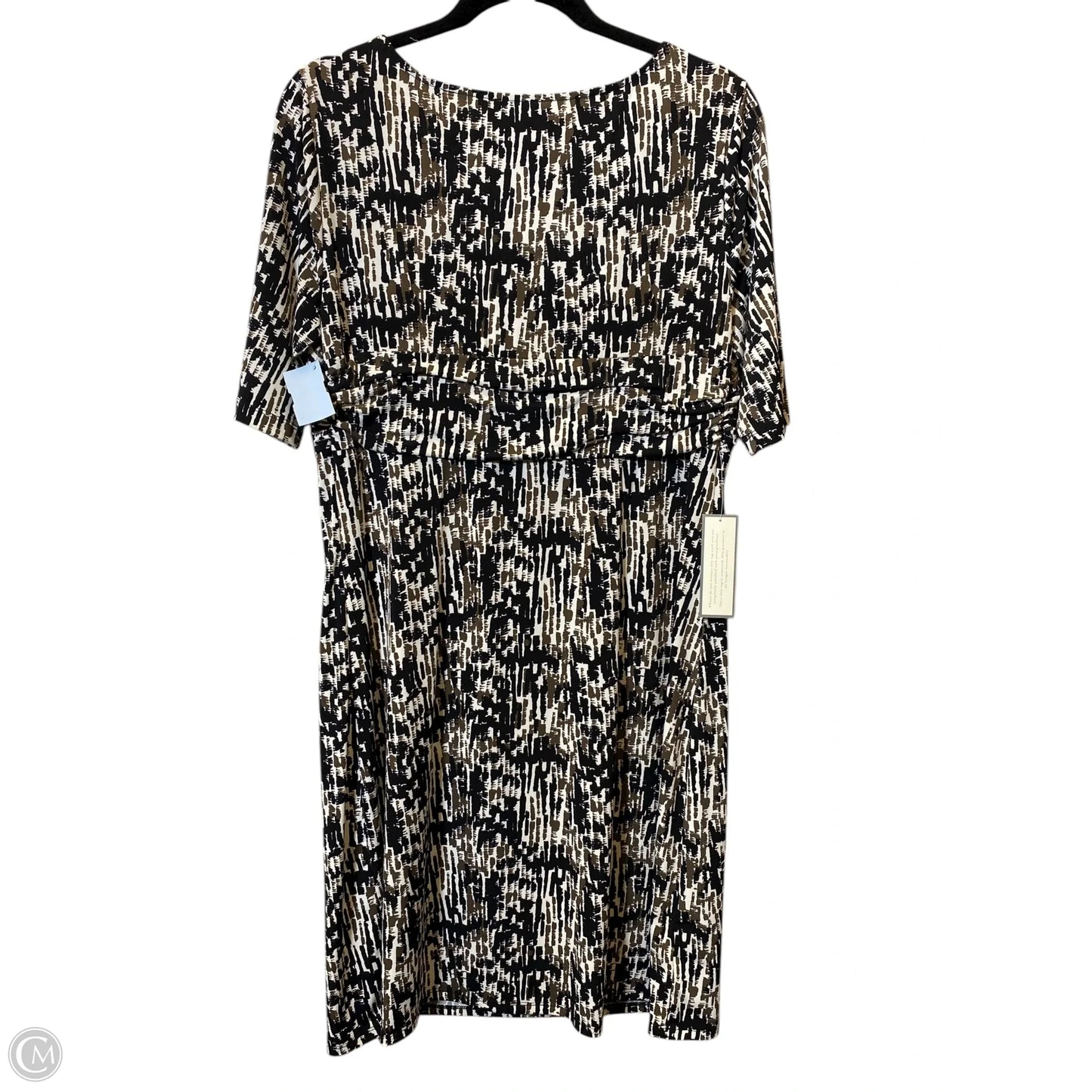 Dress Casual Midi By Ann Taylor In Multi-colored, Size: 12