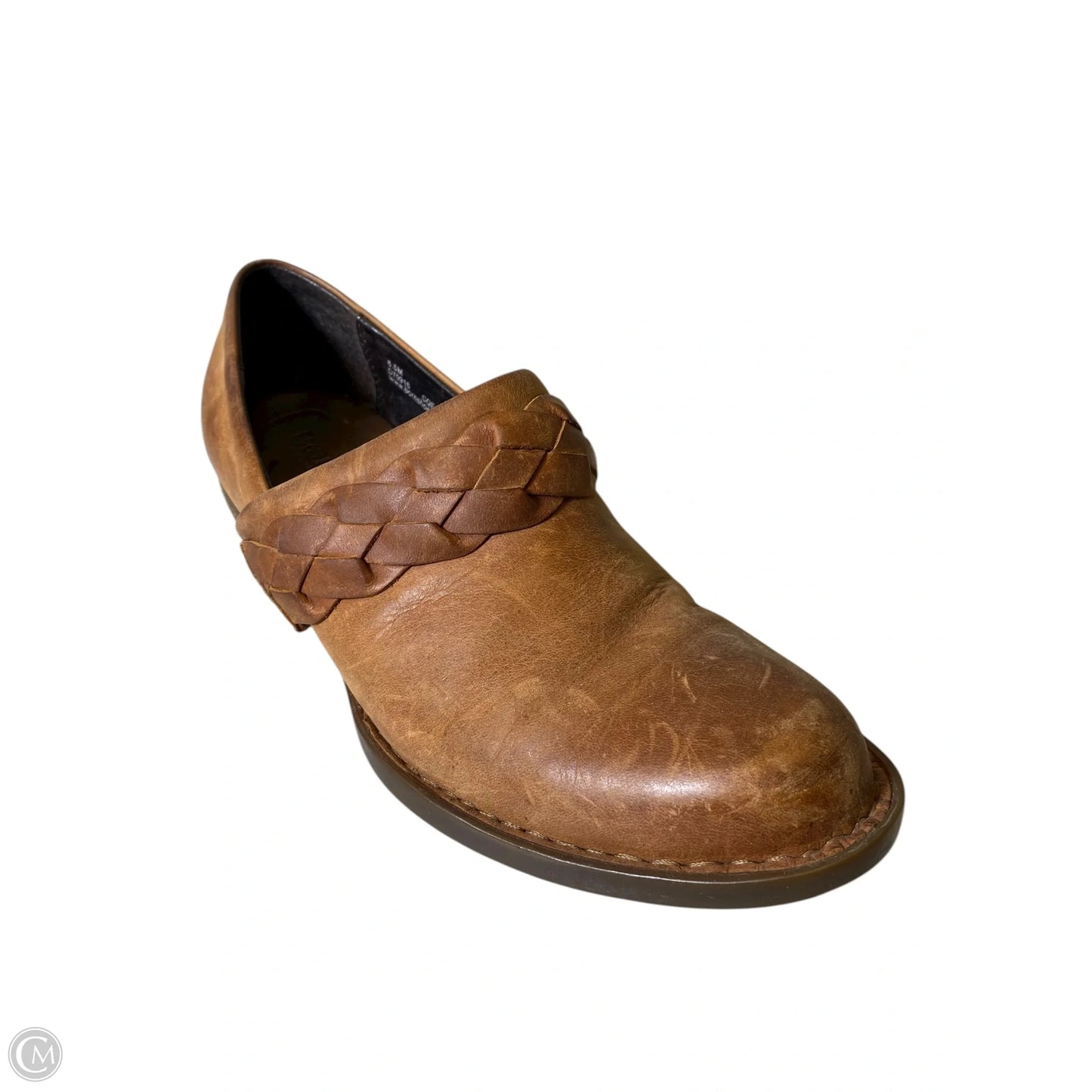 Boots Ankle Flats By Born In Brown, Size: 6.5