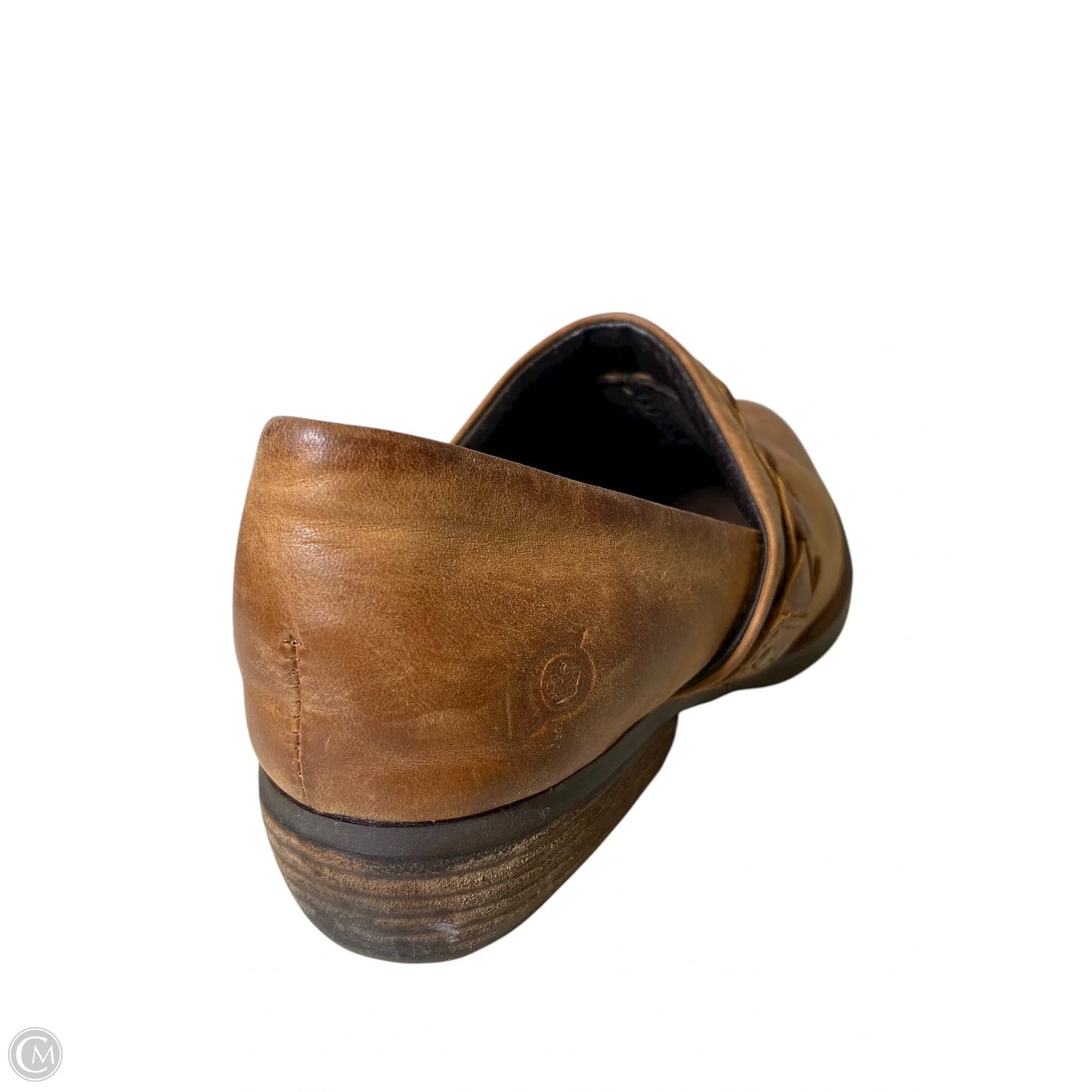 Boots Ankle Flats By Born In Brown, Size: 6.5