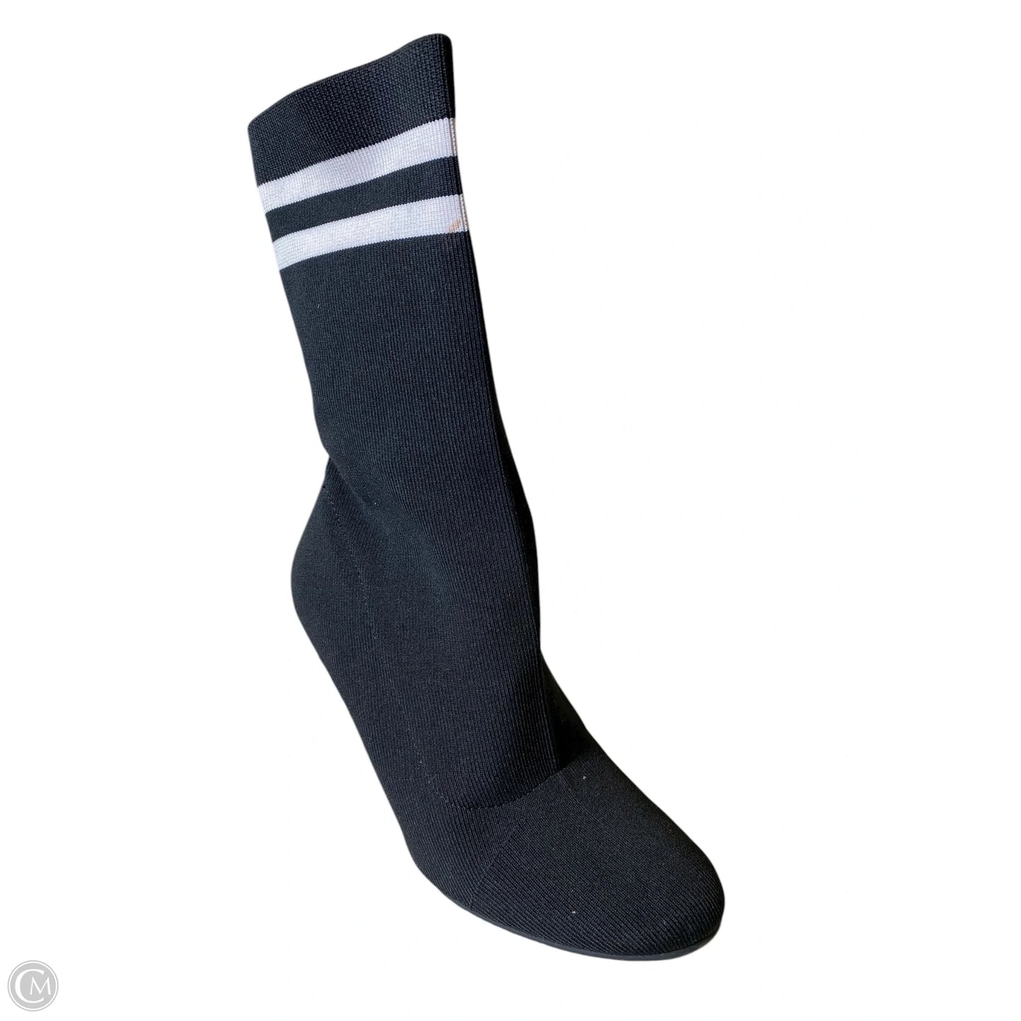 Boots Mid-calf Heels By Circus By Sam Edelman In Black & White, Size: 7