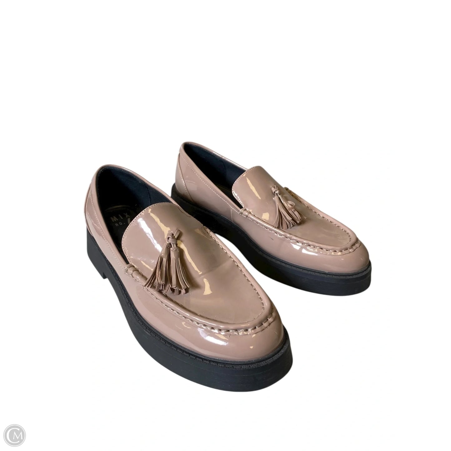 Shoes Heels Platform By Mix No 6 In Taupe, Size: 9.5