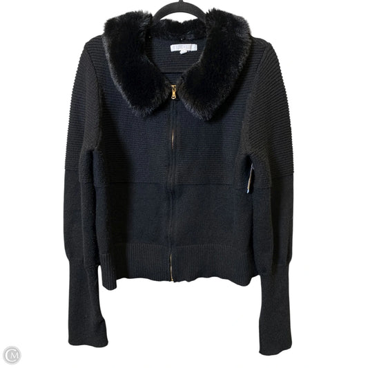 Jacket Faux Fur & Sherpa By Clothes Mentor In Black, Size: Xl