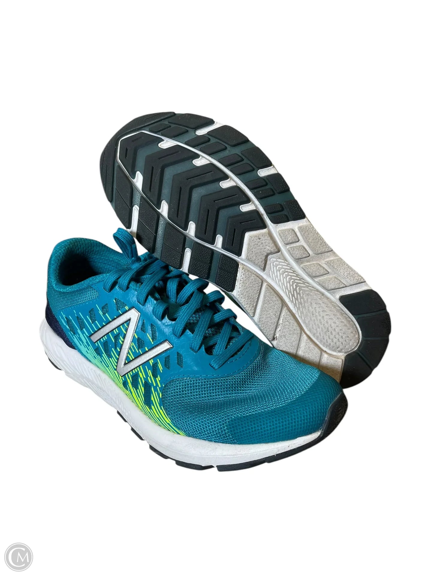 Shoes Athletic By New Balance In Blue & Green, Size: 5