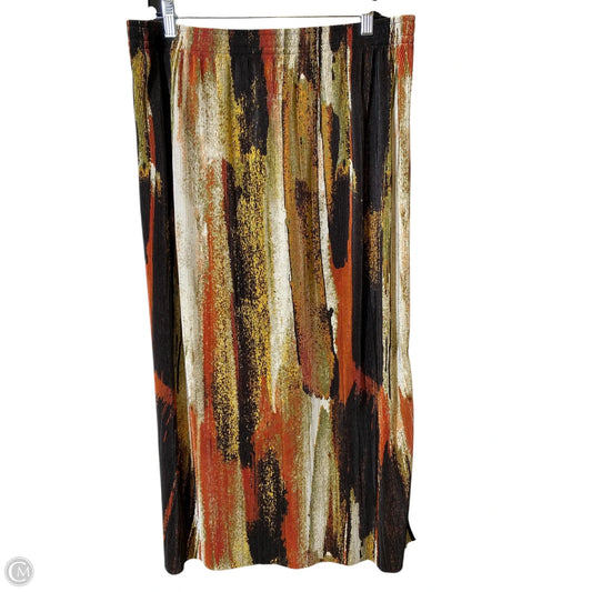 Skirt Maxi By Dkny In Multi-colored, Size: Xl