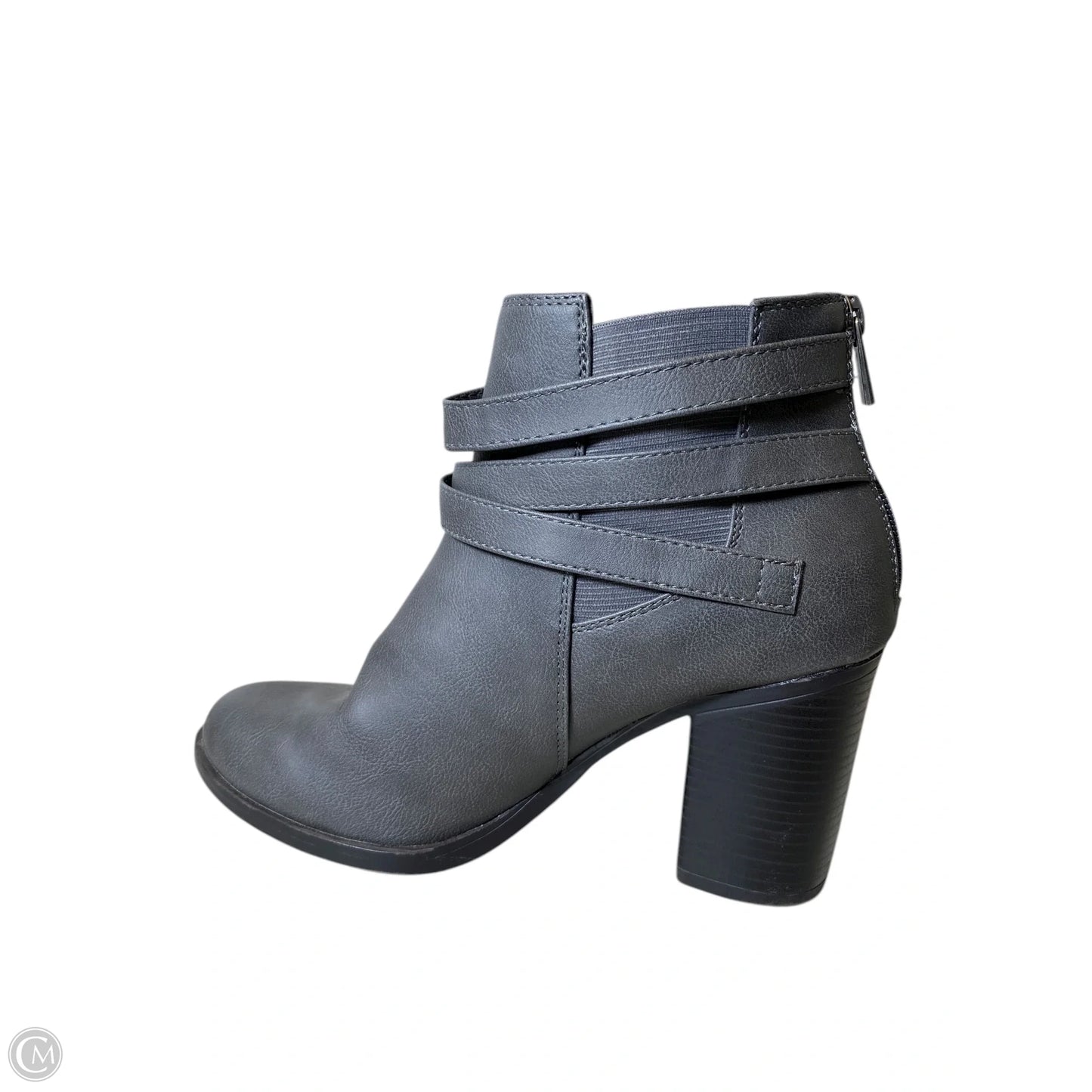 Boots Ankle Heels By Dream Pairs In Grey, Size: 9