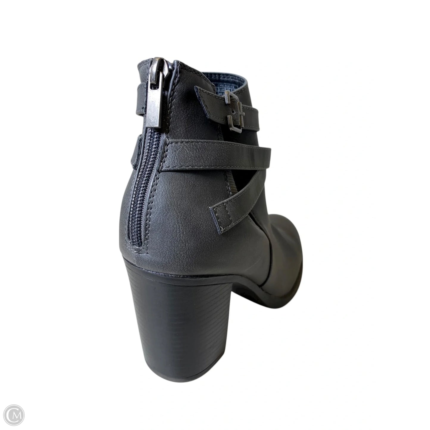 Boots Ankle Heels By Dream Pairs In Grey, Size: 9