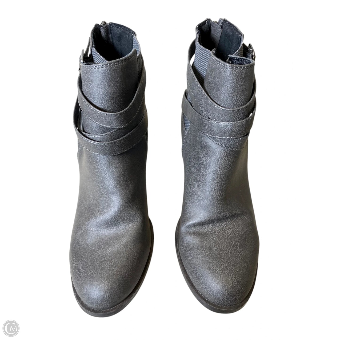 Boots Ankle Heels By Dream Pairs In Grey, Size: 9