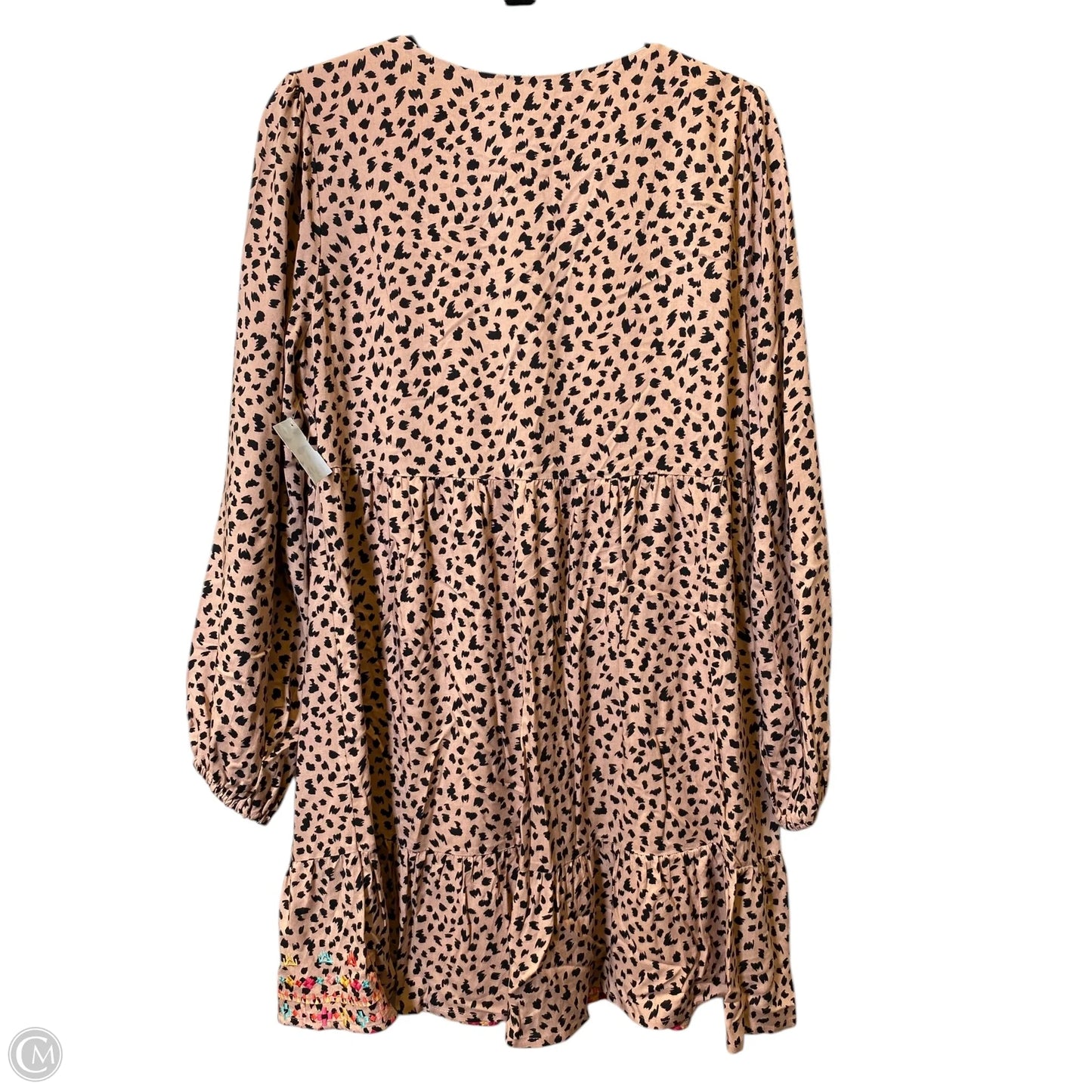 Dress Casual Short By Savanna Jane In Animal Print, Size: S