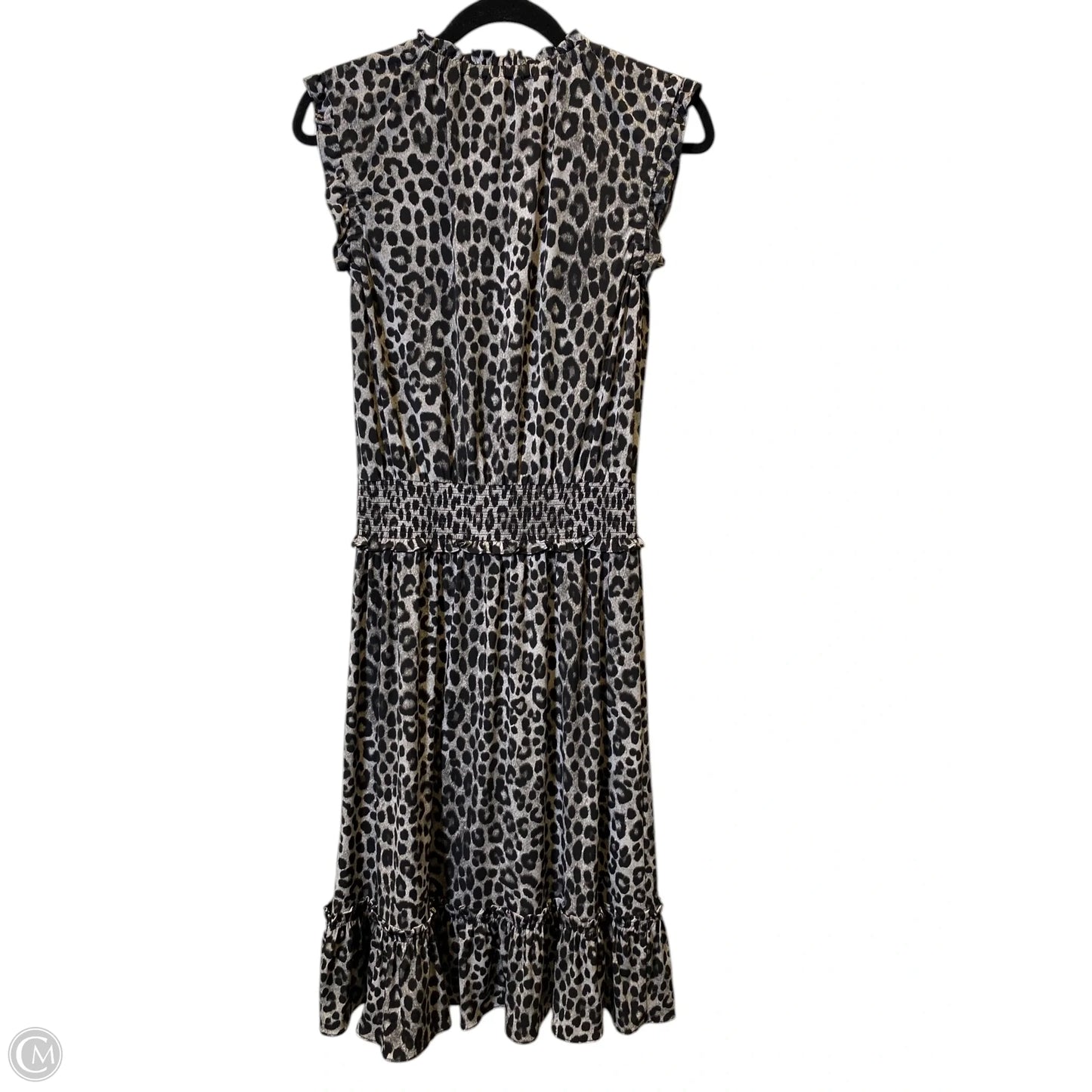 Dress Casual Midi By Michael By Michael Kors In Animal Print, Size: M