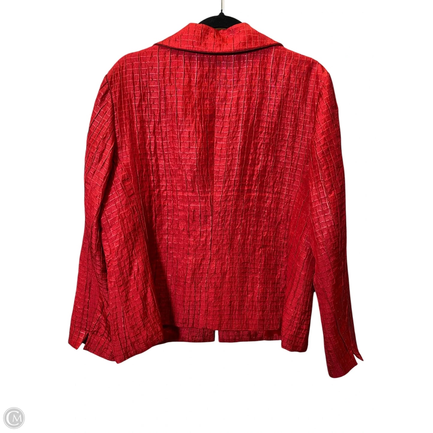 Blazer By Chicos In Red, Size: L