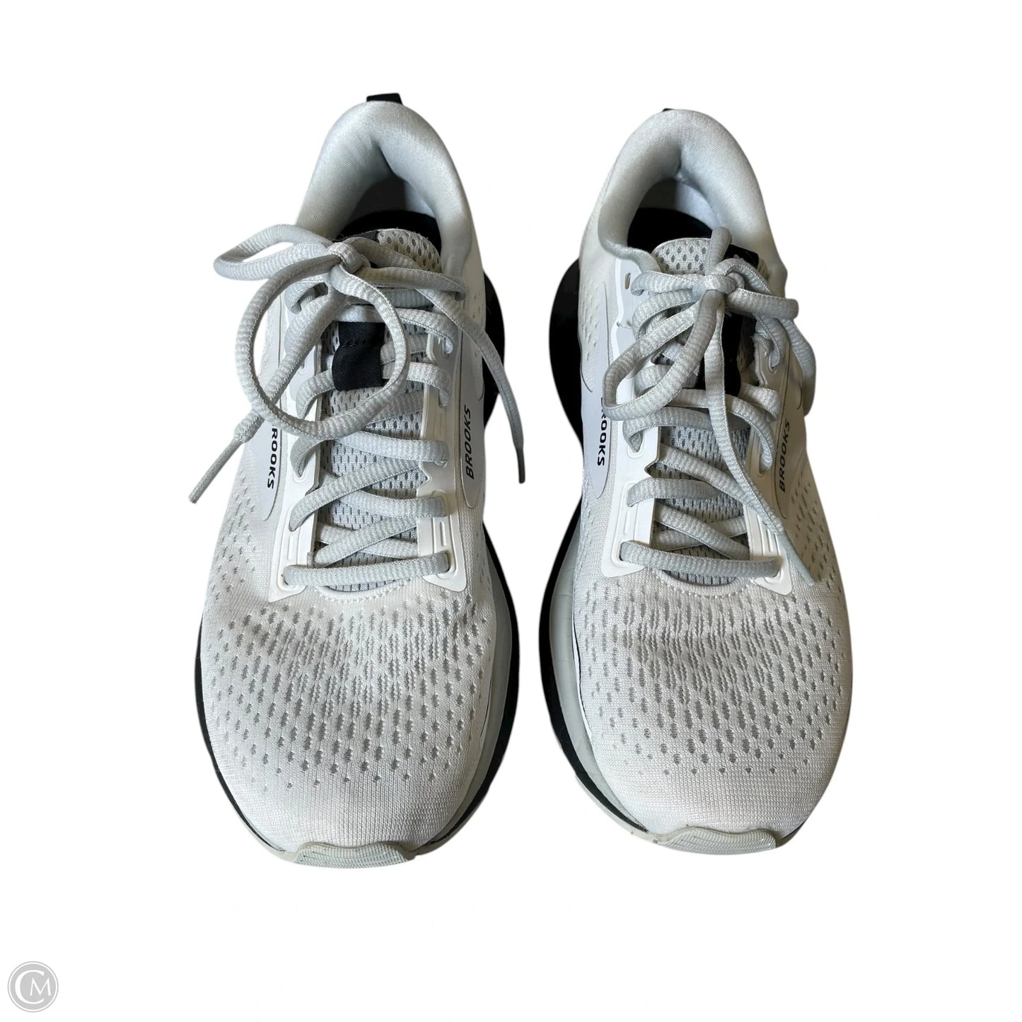 Shoes Athletic By Brooks In White, Size: 7