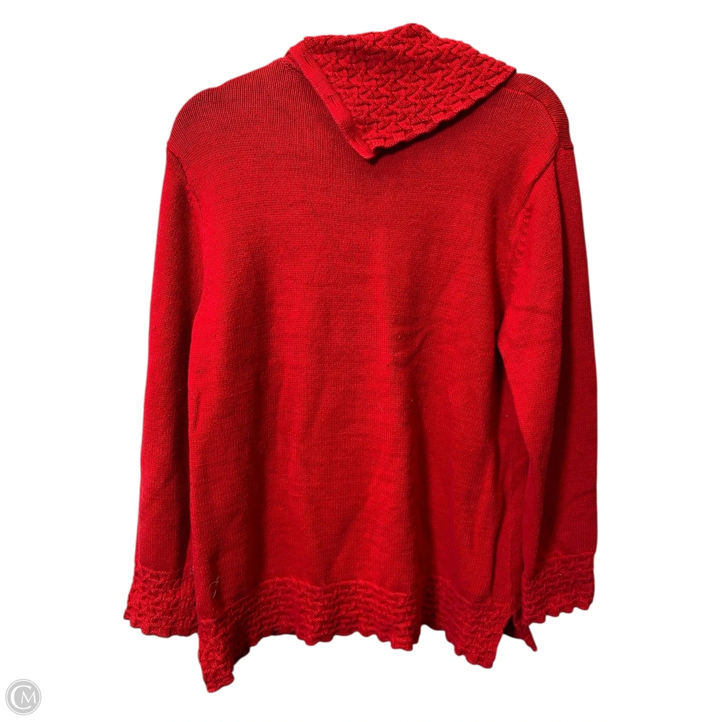 Sweater By Coldwater Creek In Red, Size: L