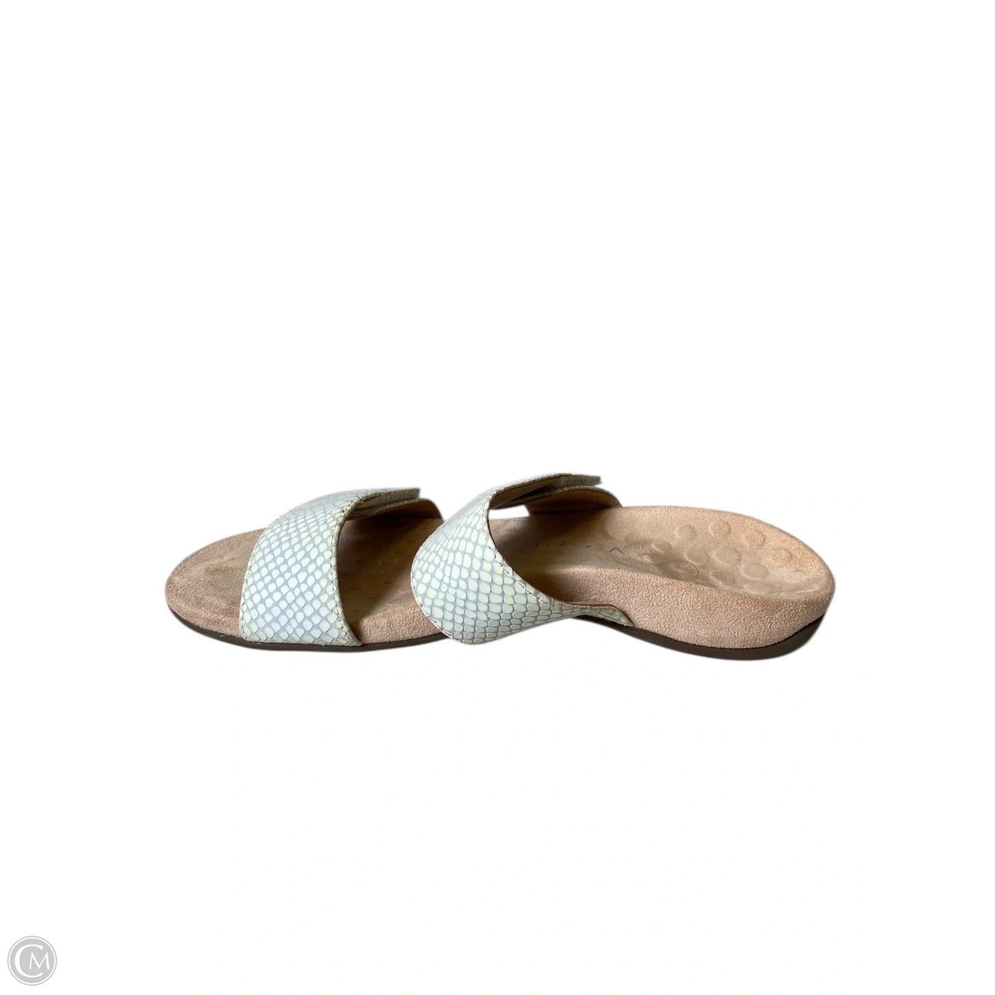 Sandals Flats By Vionic In Cream, Size: 8