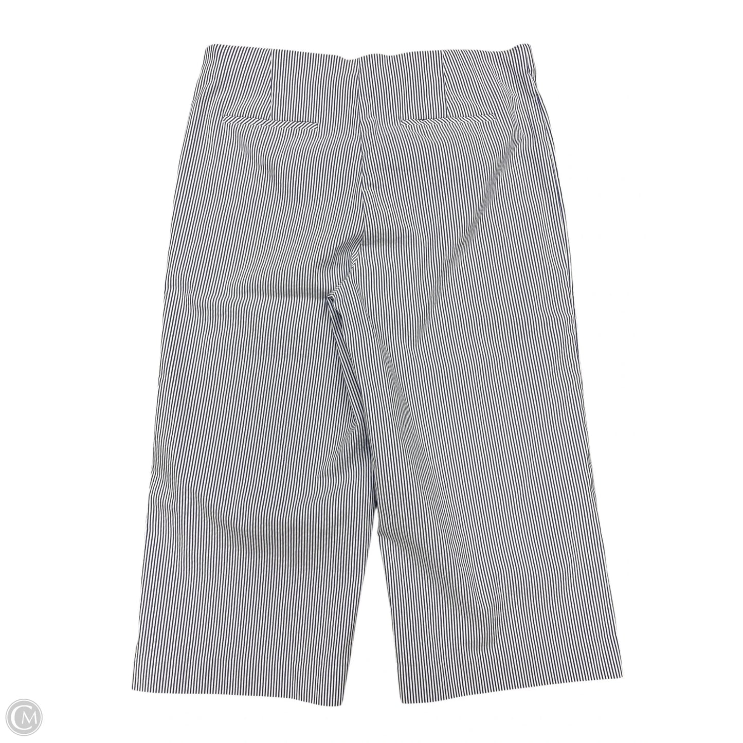 Pants Wide Leg By Chicos In Blue & White, Size: 16