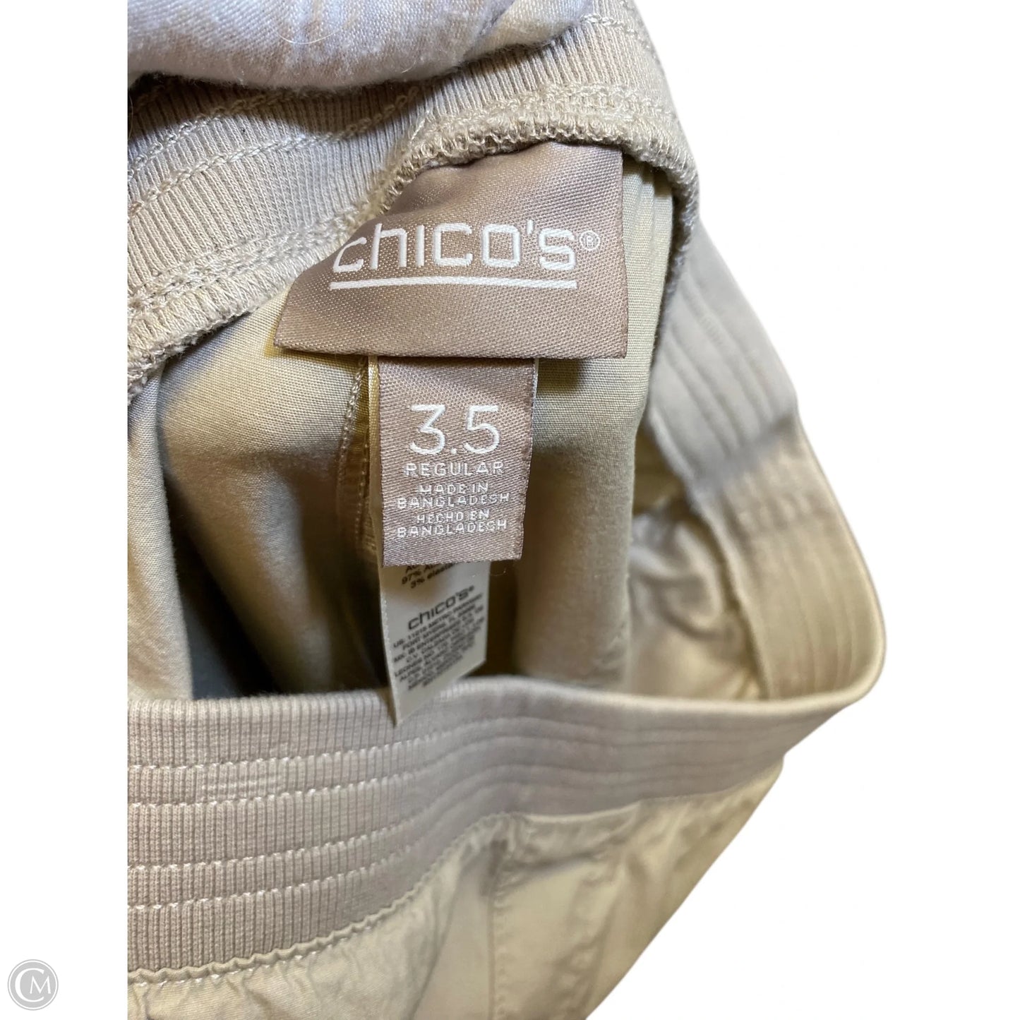 Pants Wide Leg By Chicos In Taupe, Size: 16