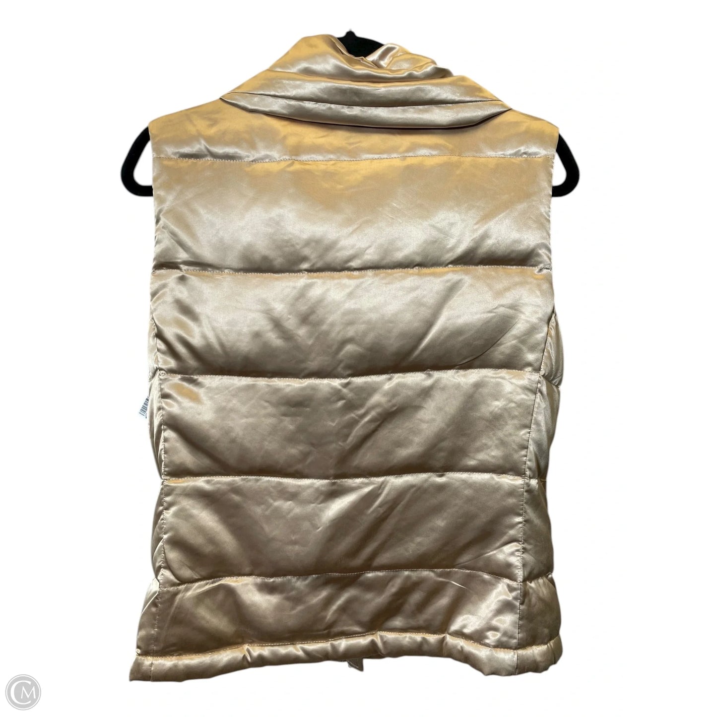 Vest Puffer & Quilted By Talbots In Gold, Size: S