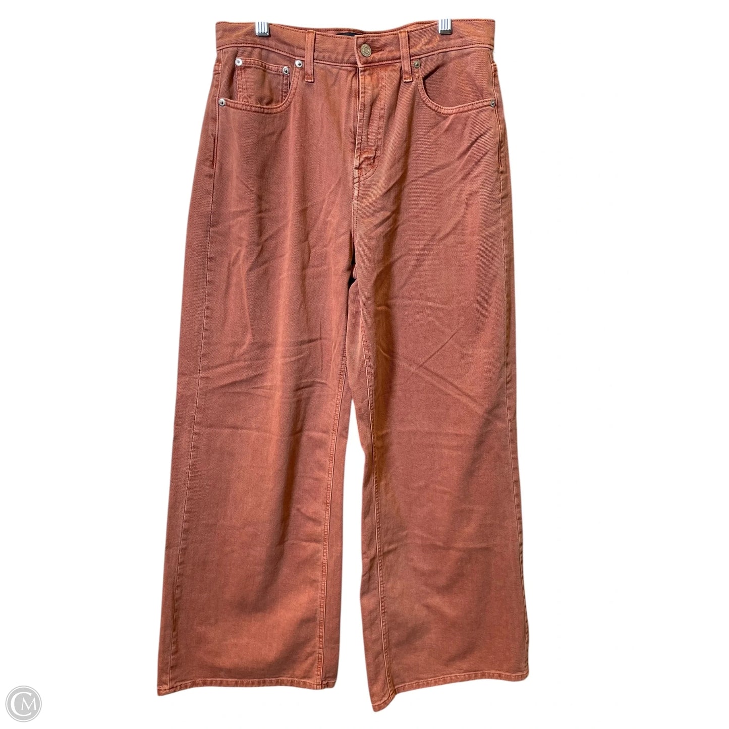 Jeans Wide Leg By Gap In Orange, Size: 8