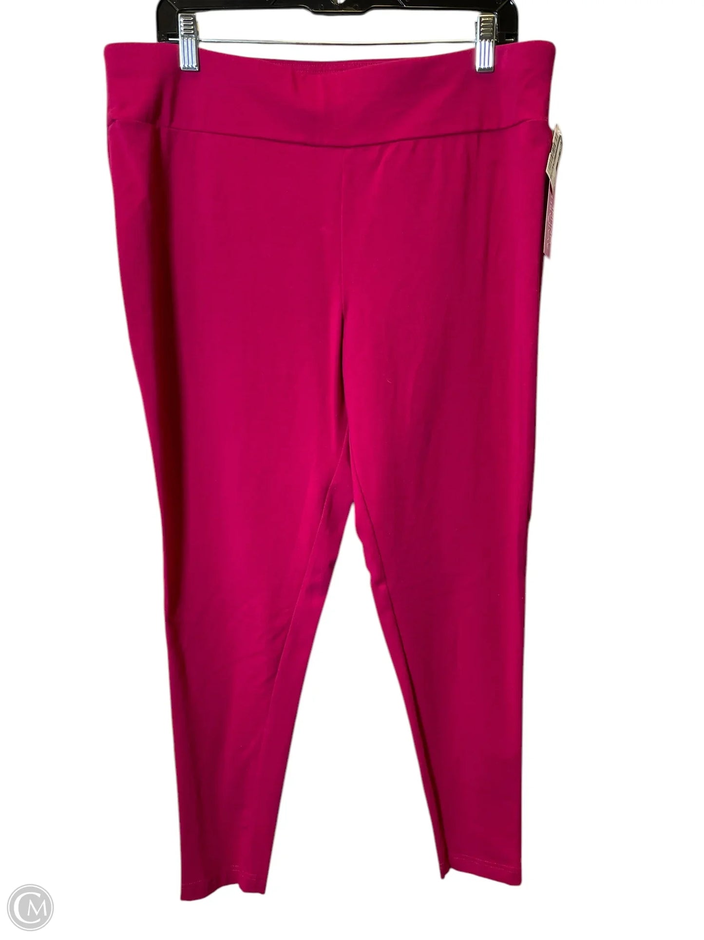 Athletic Leggings By Terra & Sky In Pink, Size: 18