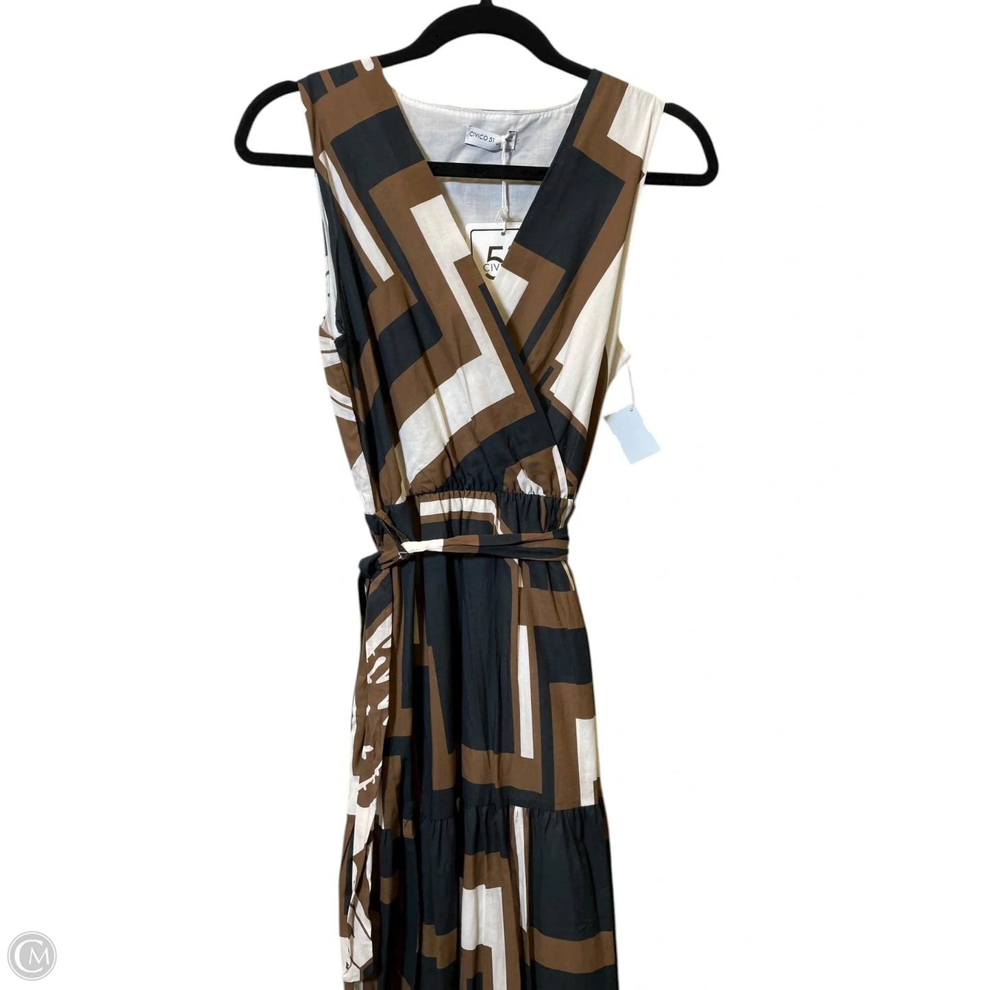 Dress Casual Maxi By Clothes Mentor In Multi-colored, Size: L