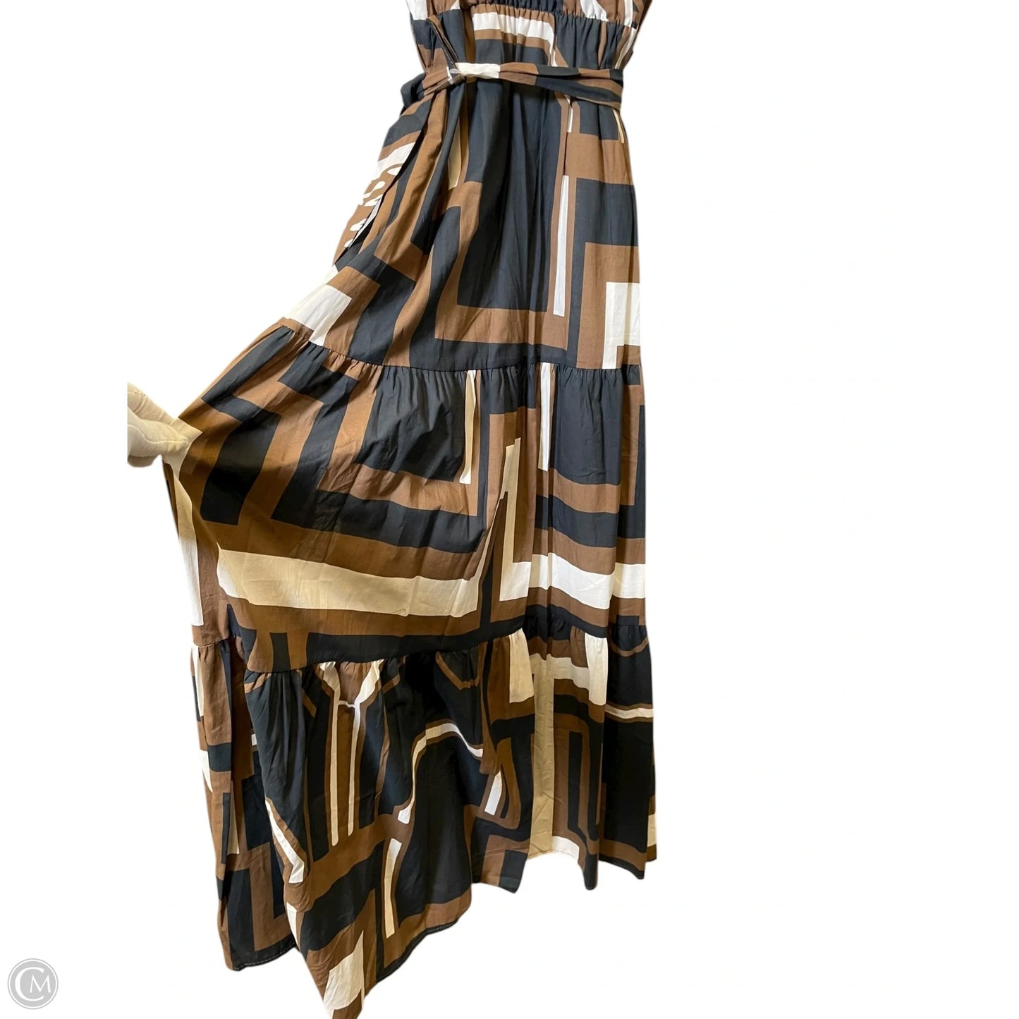 Dress Casual Maxi By Clothes Mentor In Multi-colored, Size: L