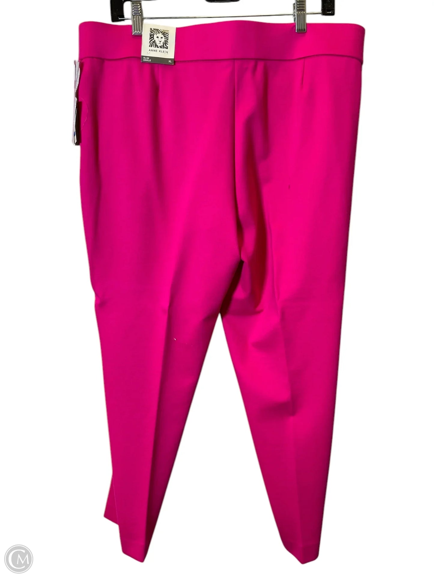 Athletic Pants By Anne Klein In Pink, Size: Xl