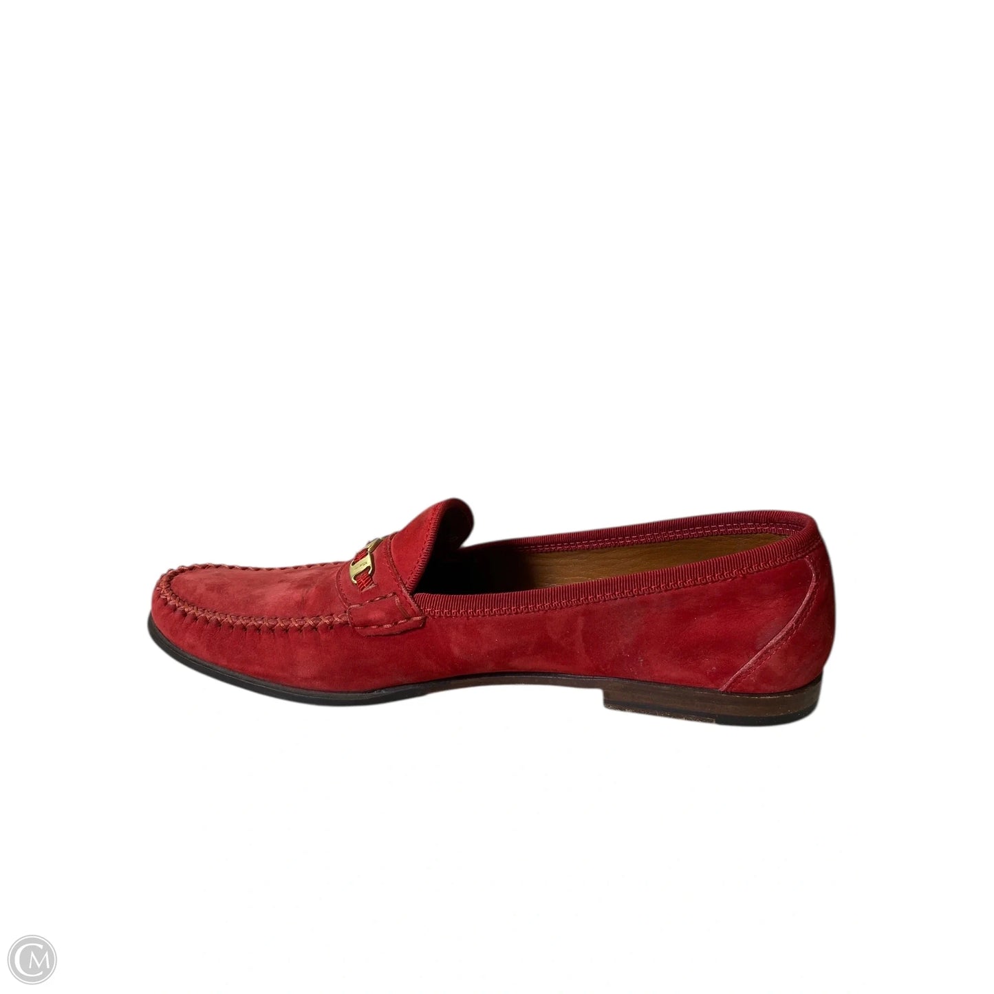 Shoes Luxury Designer By Ferragamo In Red, Size: 10