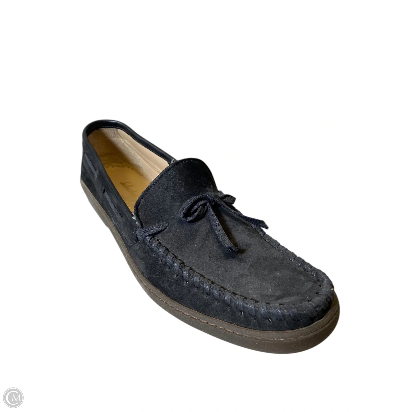 Shoes Luxury Designer By Ferragamo In Black, Size: 10