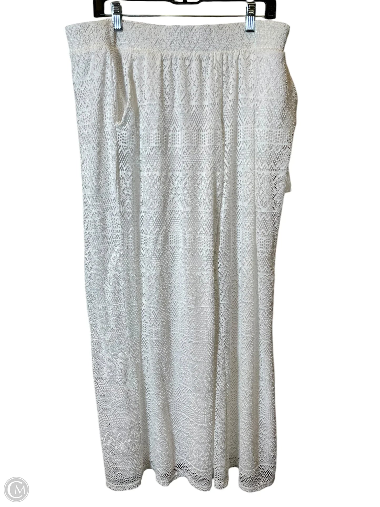 Pants Other By Clothes Mentor In White, Size: 2x