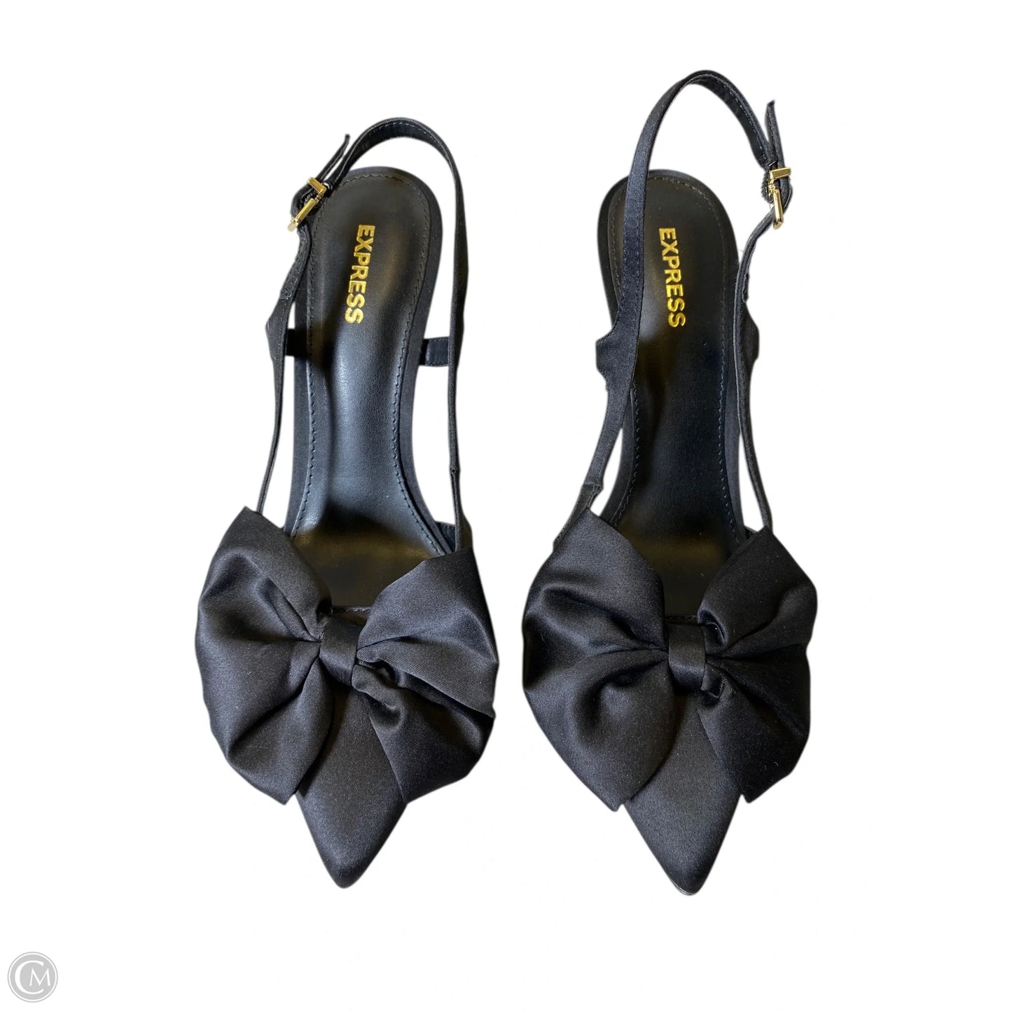 Shoes Heels Kitten By Express In Black, Size: 8