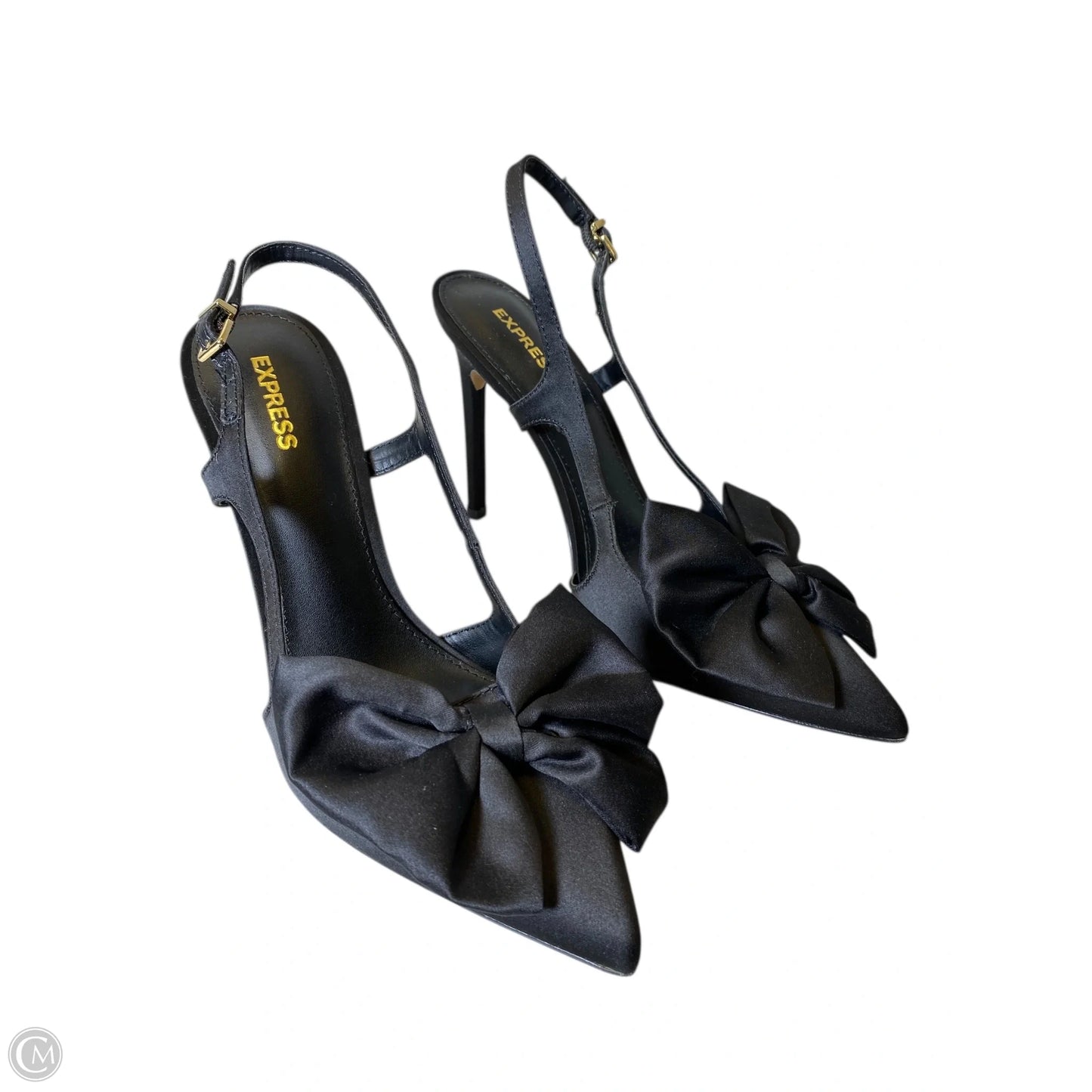 Shoes Heels Kitten By Express In Black, Size: 8