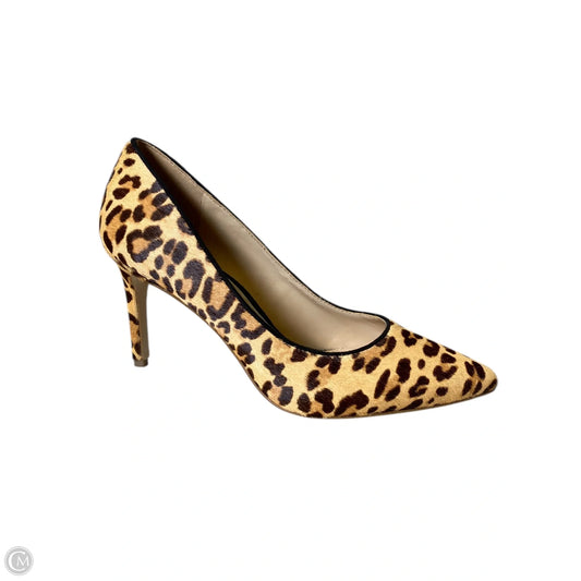 Shoes Heels Kitten By Jessica Simpson In Animal Print, Size: 8