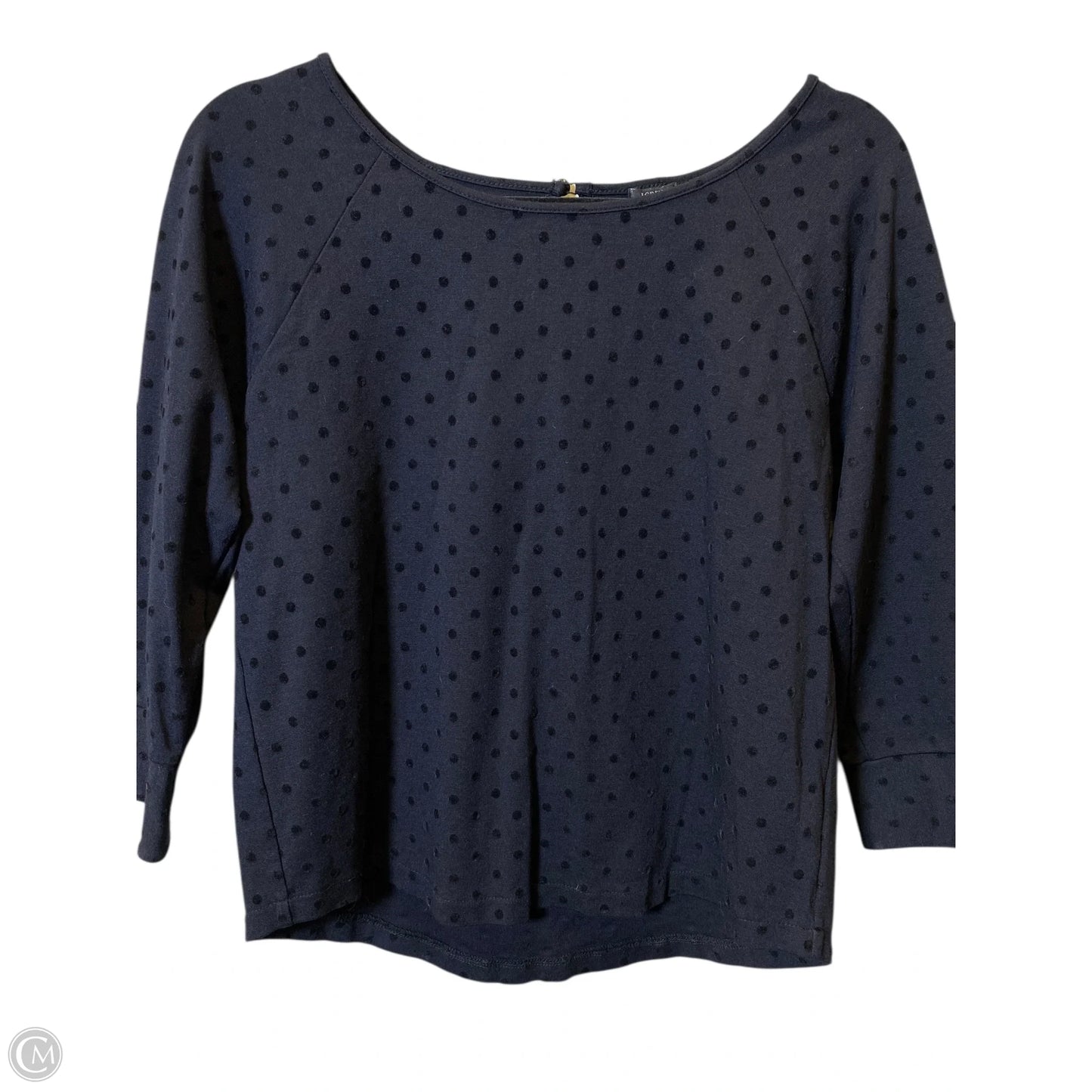 Top Long Sleeve By J. Crew In Black, Size: S