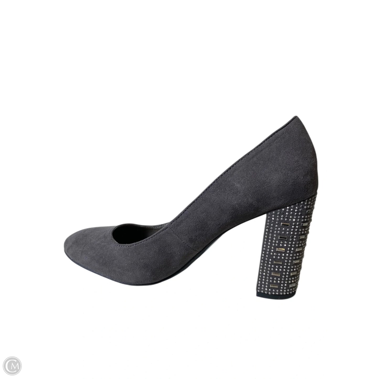Shoes Heels Block By Libby Edelman In Grey, Size: 8