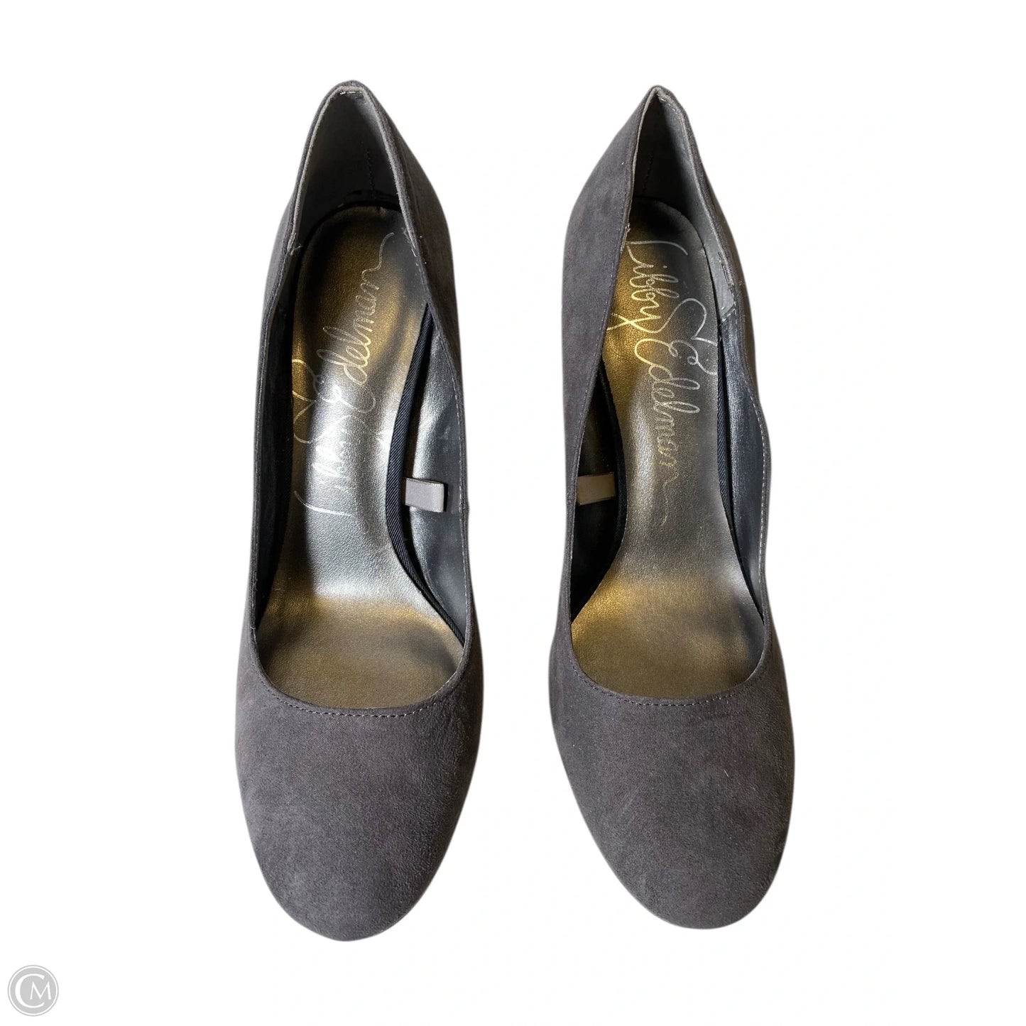 Shoes Heels Block By Libby Edelman In Grey, Size: 8