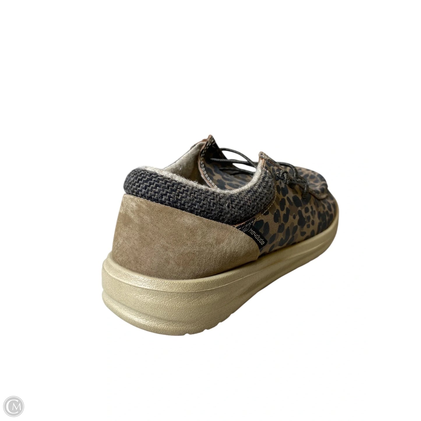 Shoes Flats By Hey Dude In Animal Print, Size: 6