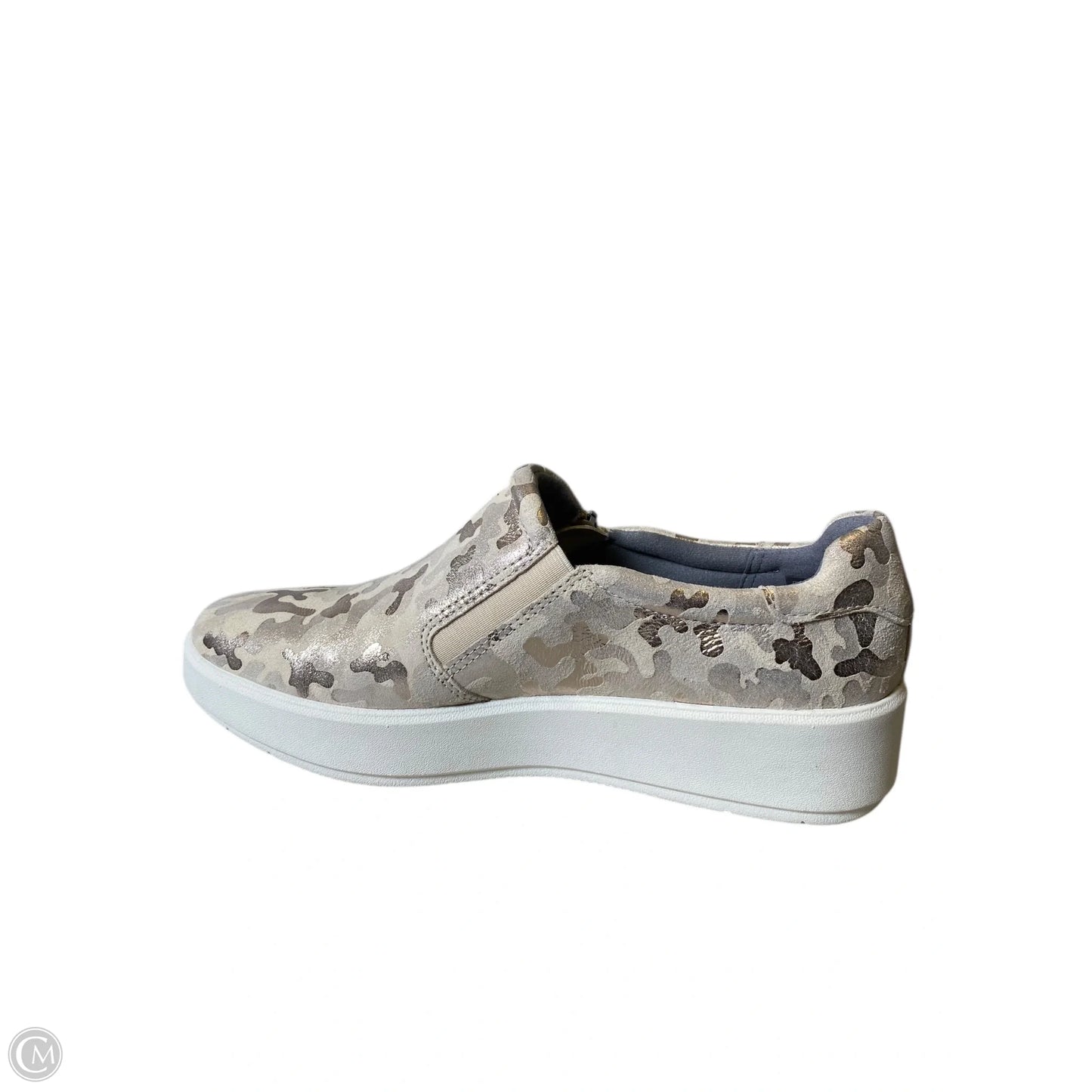 Shoes Flats By Clarks In Animal Print, Size: 8