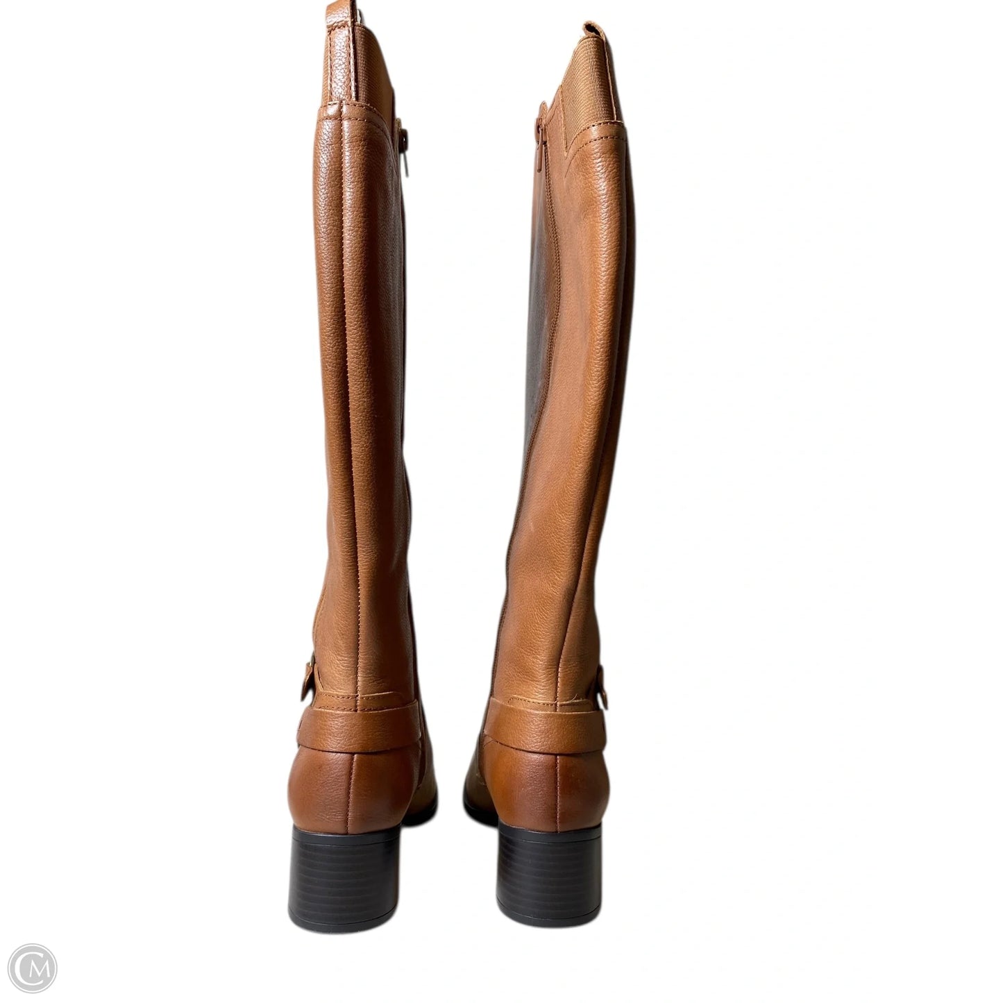 Boots Knee Heels By Naturalizer In Brown, Size: 8