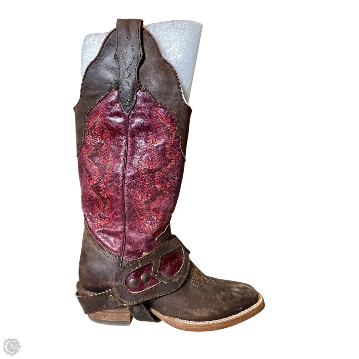 Boots Western By Botas Labrador In Brown & Purple, Size: 7.5